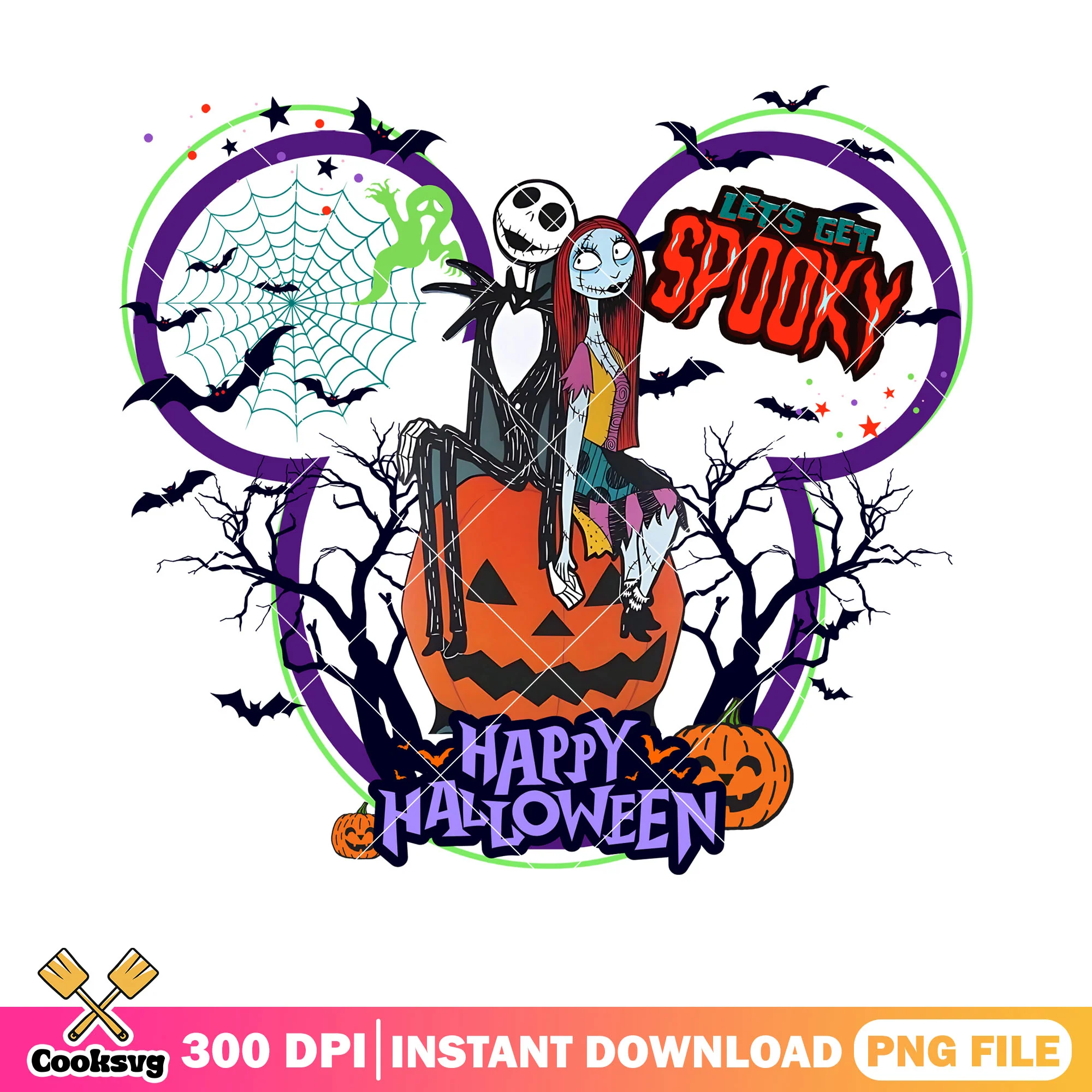 Jack skelington png, jack o lantern png, creepy halloween png
