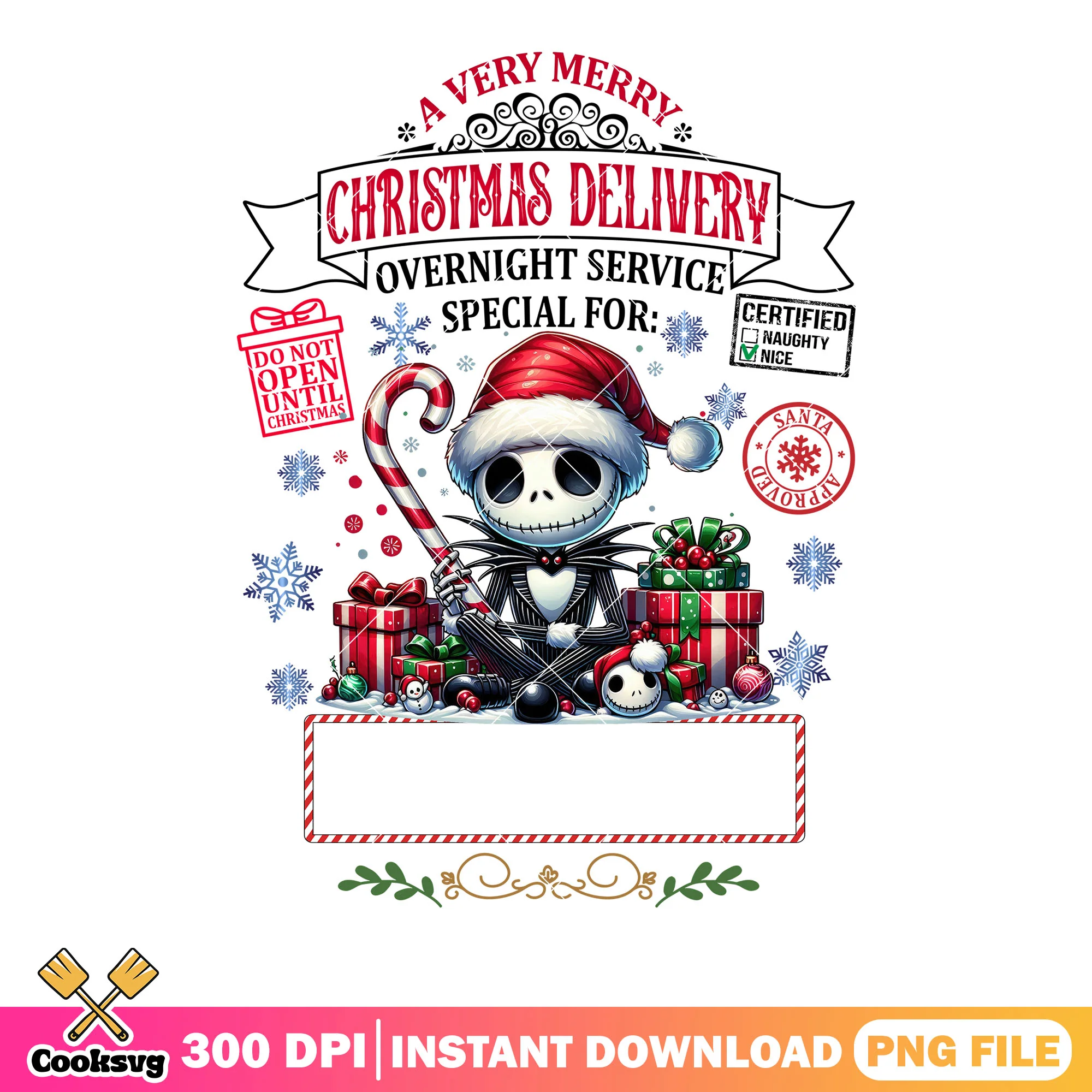 Jack skelington santa hat png, before christmas night png, xmas png