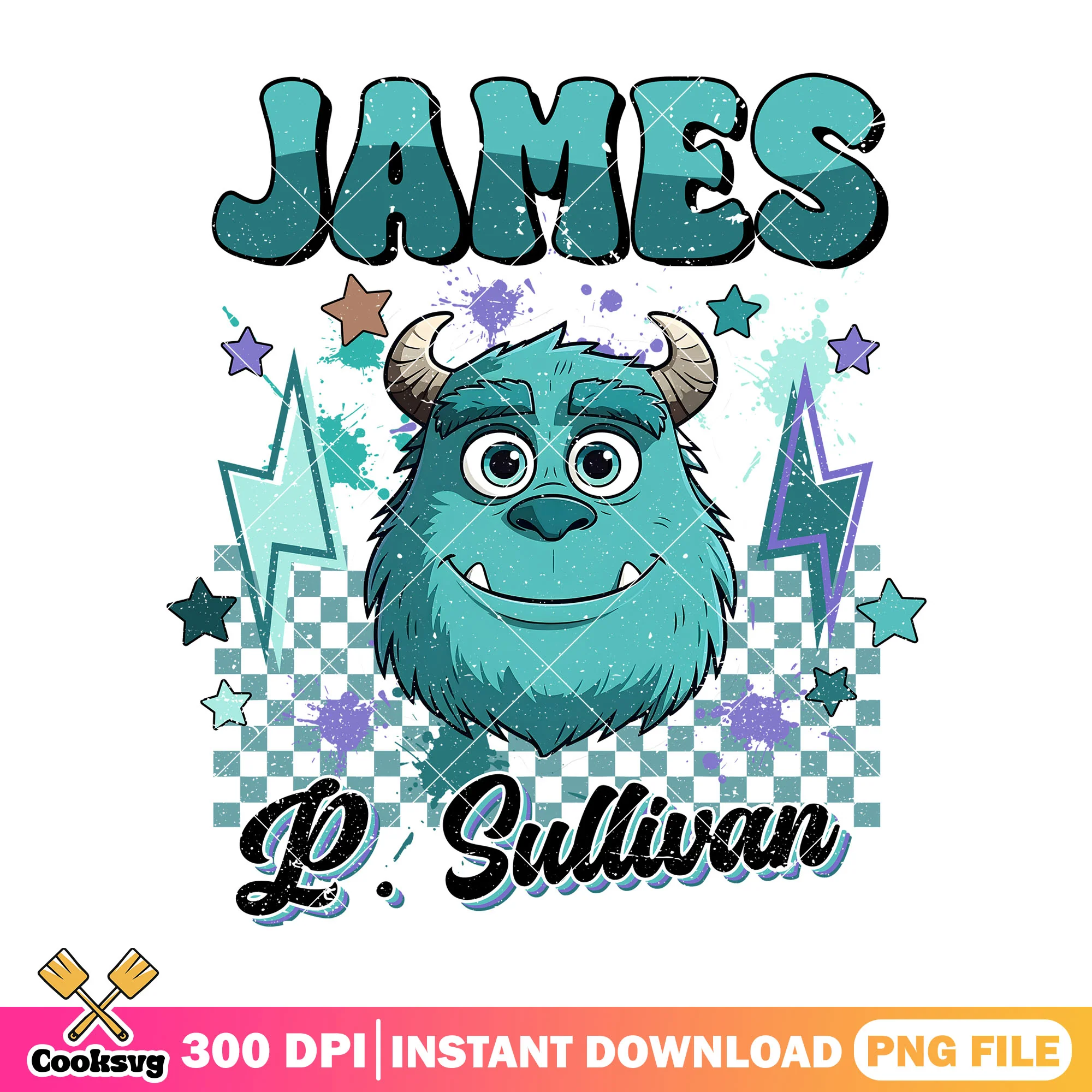 James sullivan head vibes png, disney sullivan png, disney head png