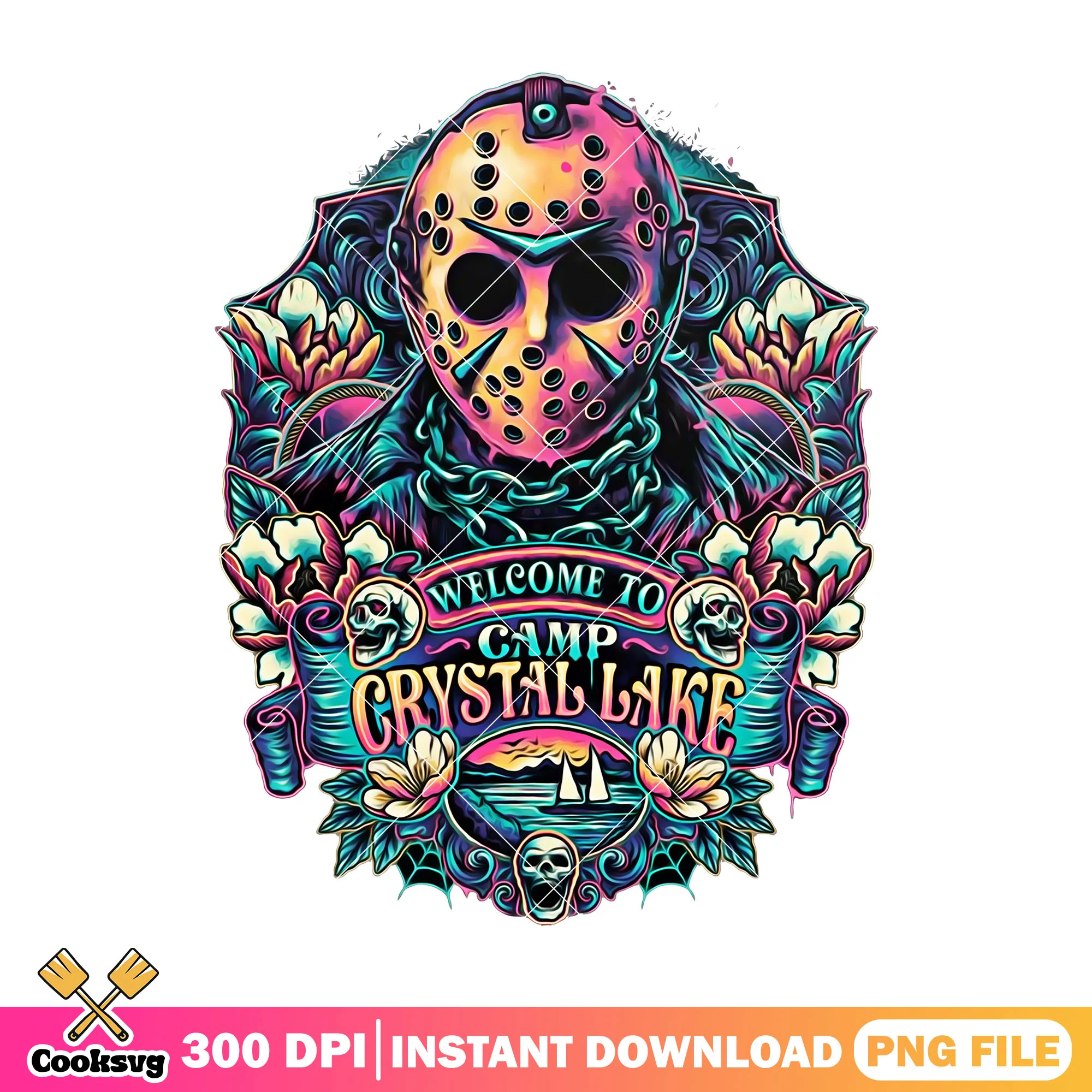 Jason camp crystal lake png, halloween movie png, character horror png