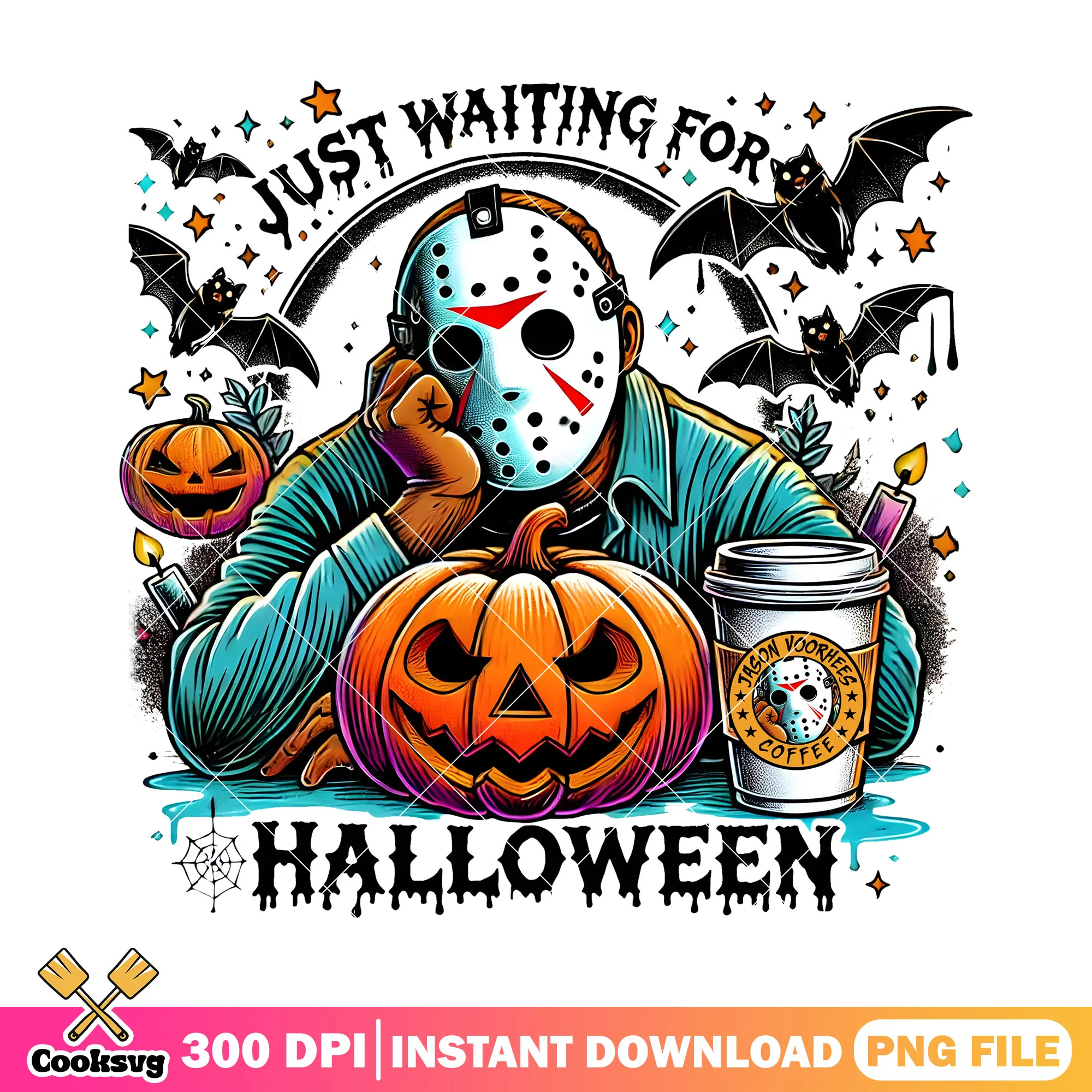 Jason voorhees waiting png, halloween jason png, jason horror png