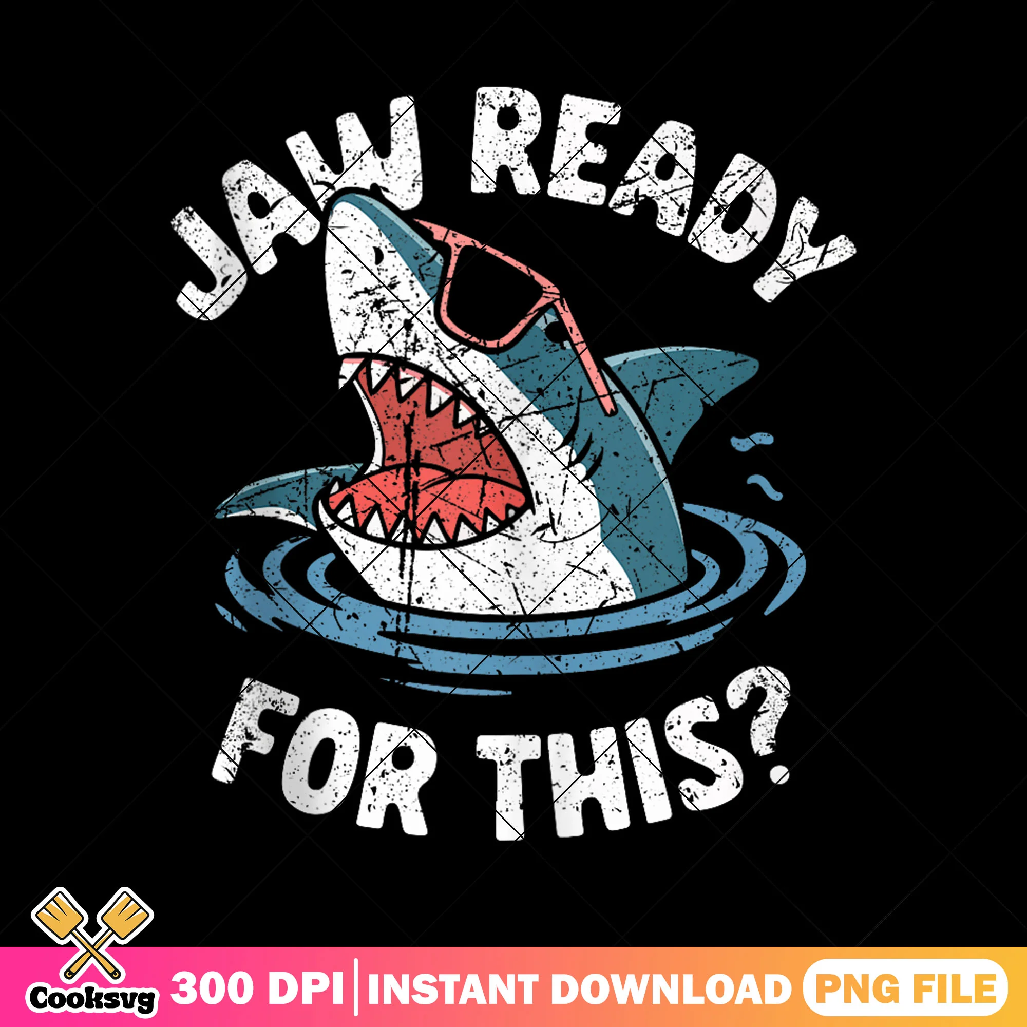 Jaw ready for this design png, jaws shark png, jaw movie png