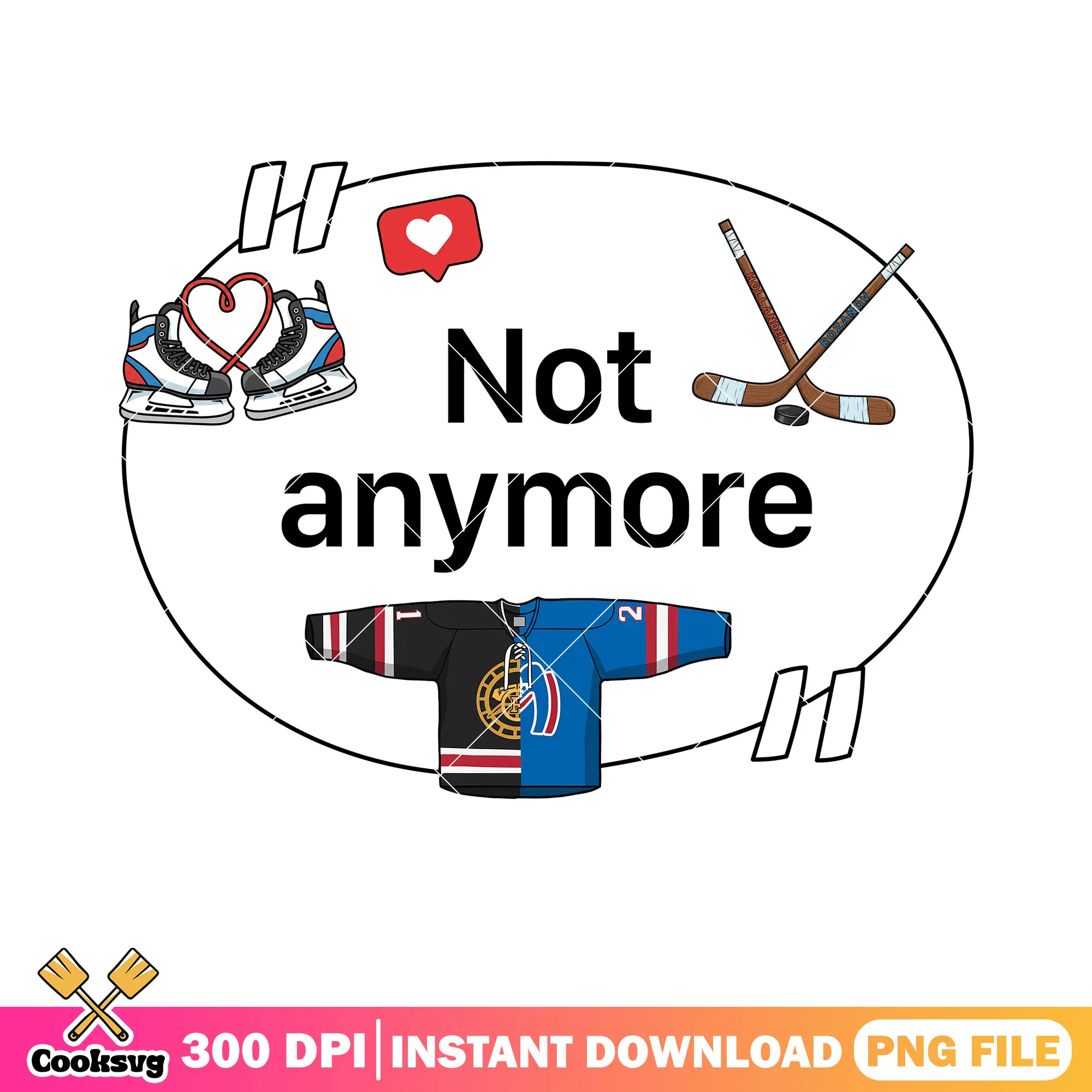 Jersey Chat No Anymore png, hockey jersey png, heated rivalry png