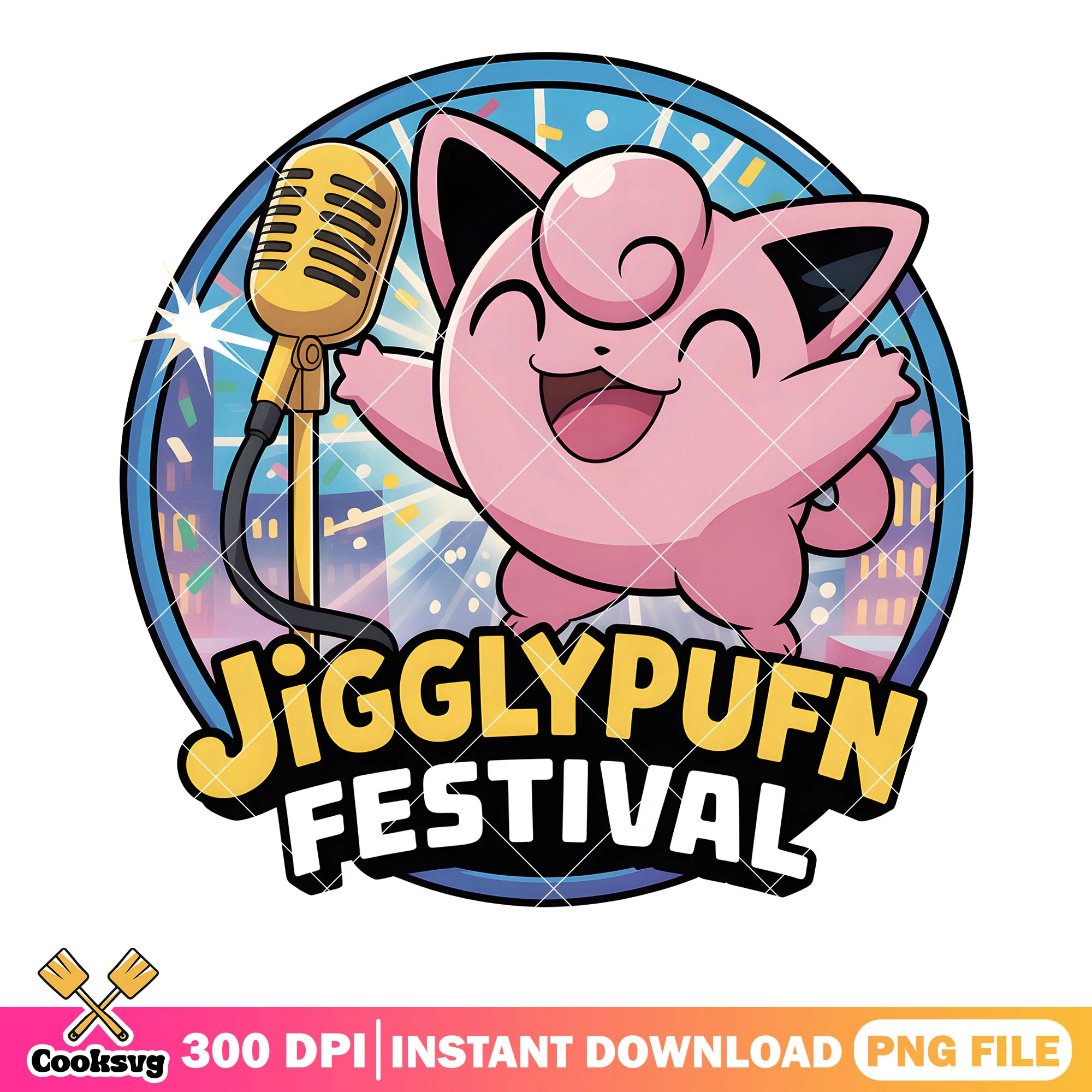 Jigglypuff festival png, pokemon card png, pokemon jigglypuff png