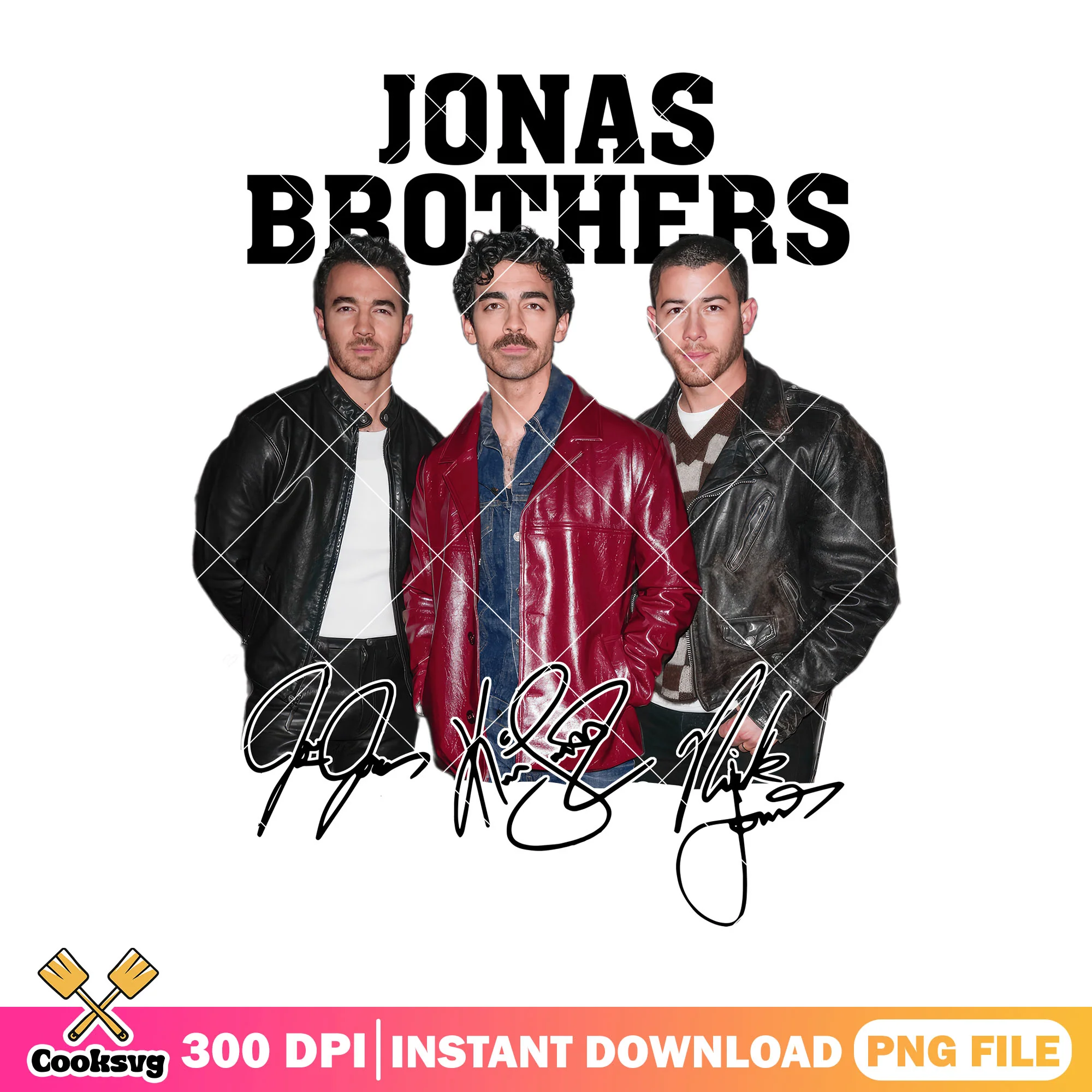 Jonas signature png, jonas brothers names png, jonas brothers png