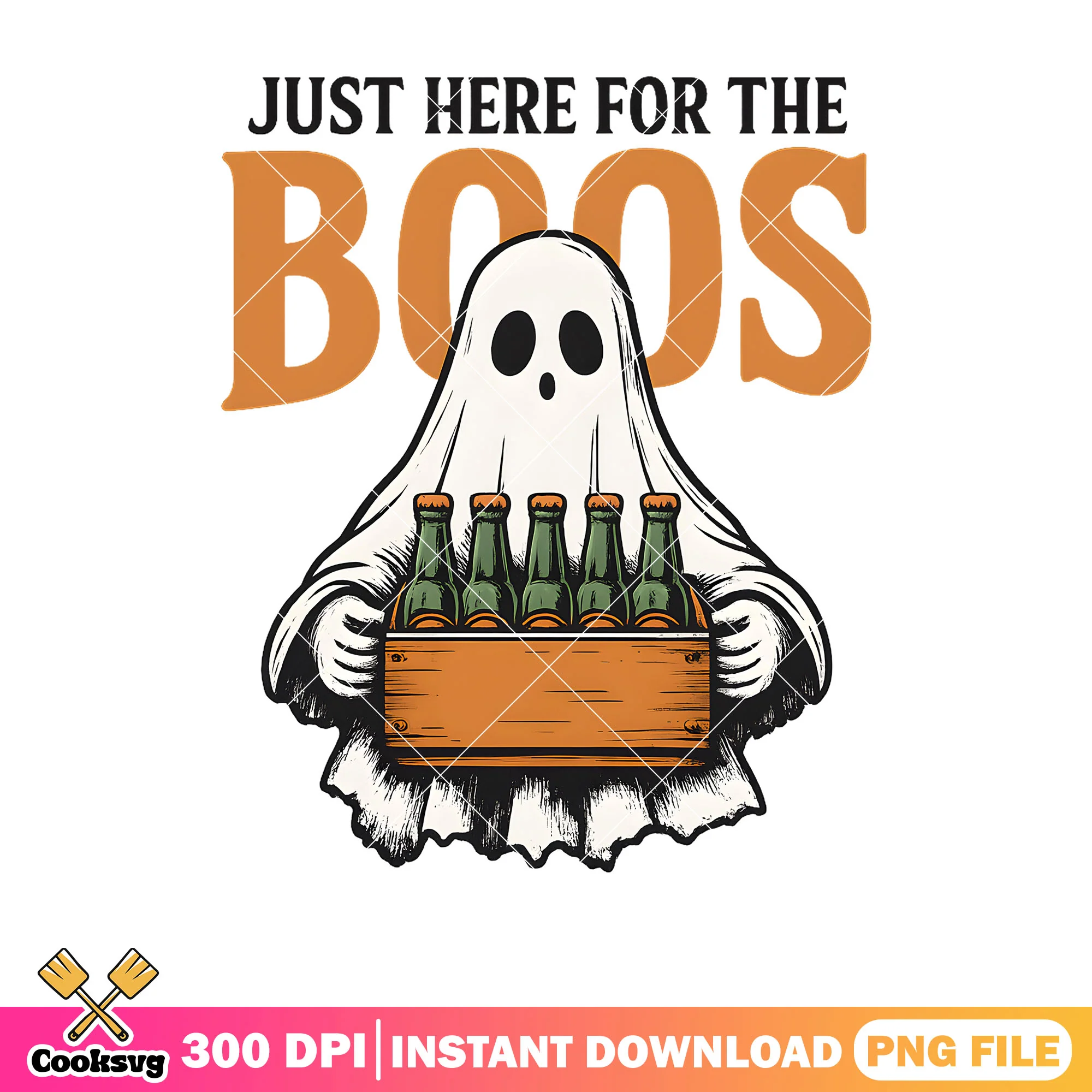 Just here for the boo png, halloween boo png, ghost boo png