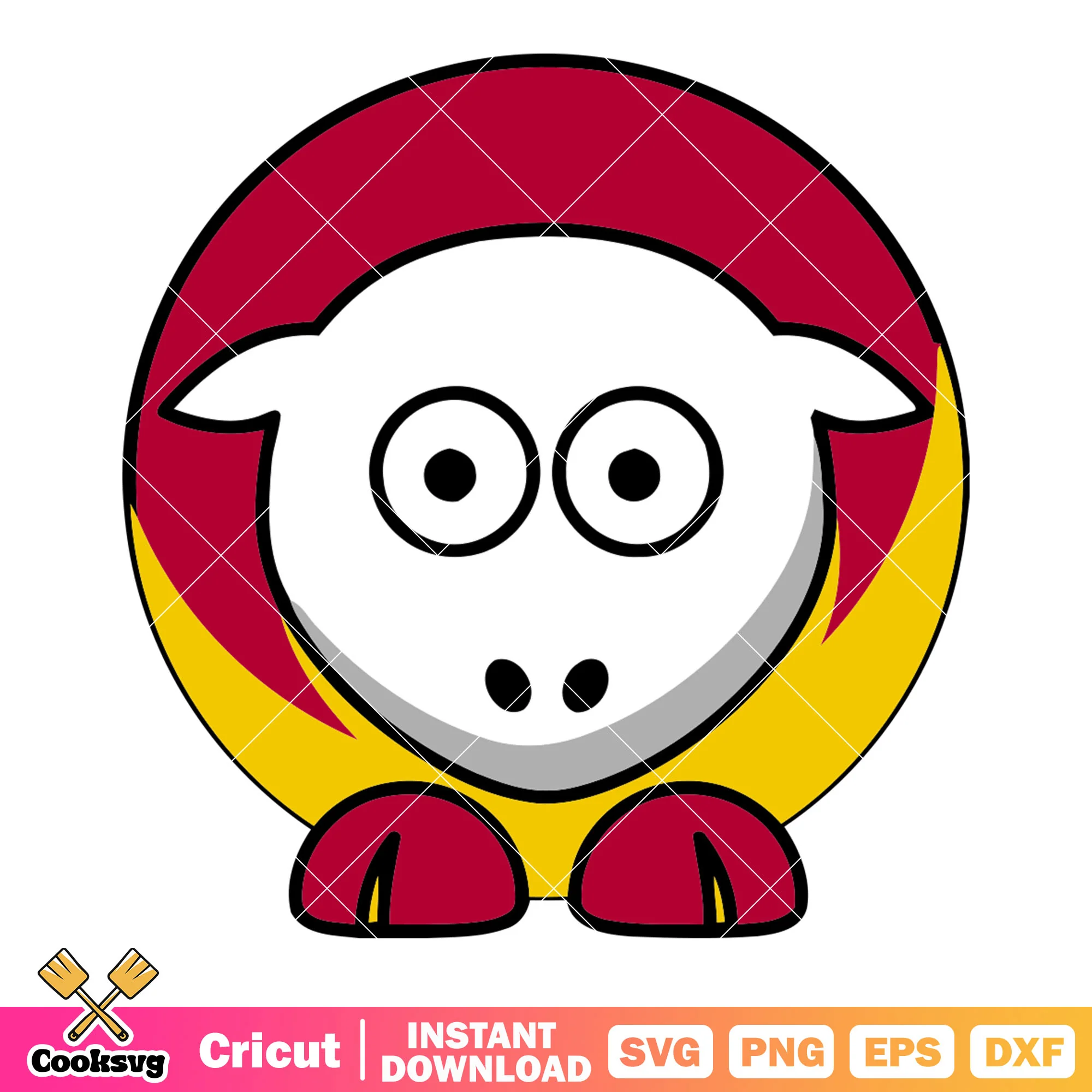 Kansas city mascot svg, kansas city chief svg, nfl teams svg