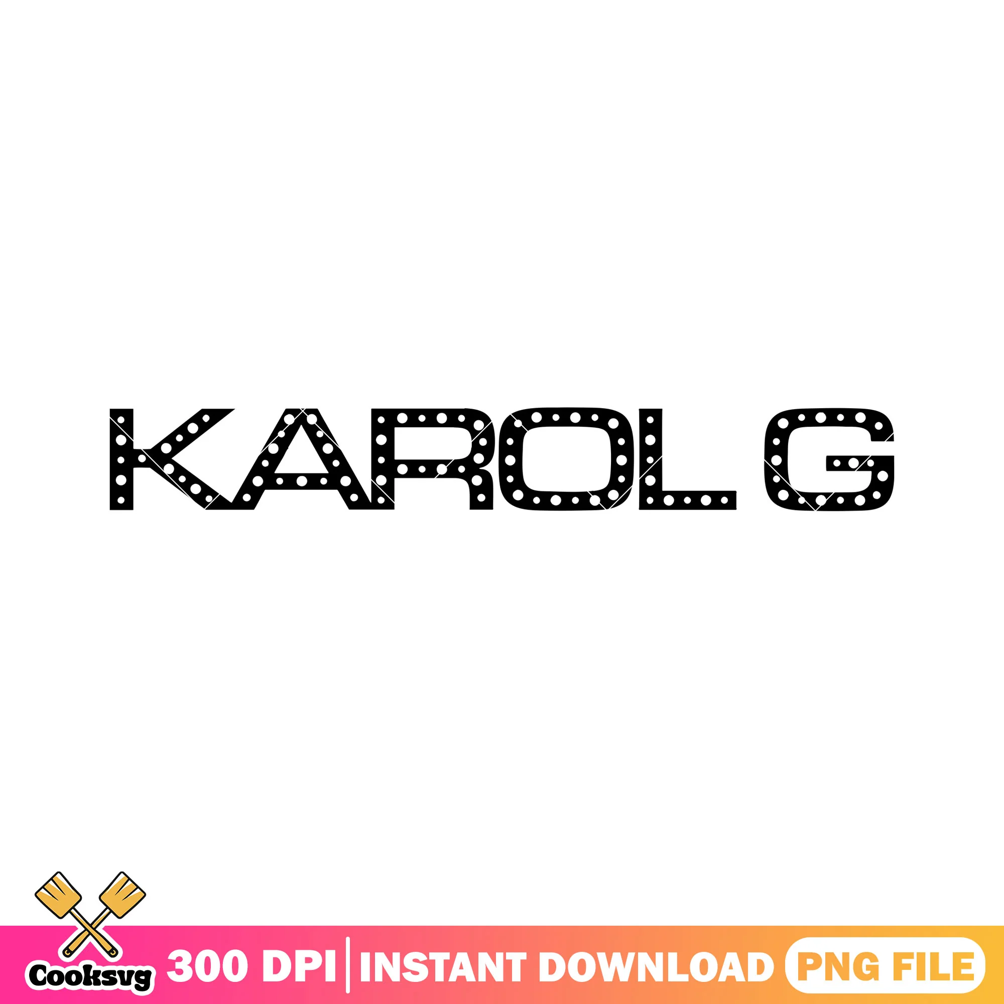 Karol g name black file png, karol g png, karol g name png