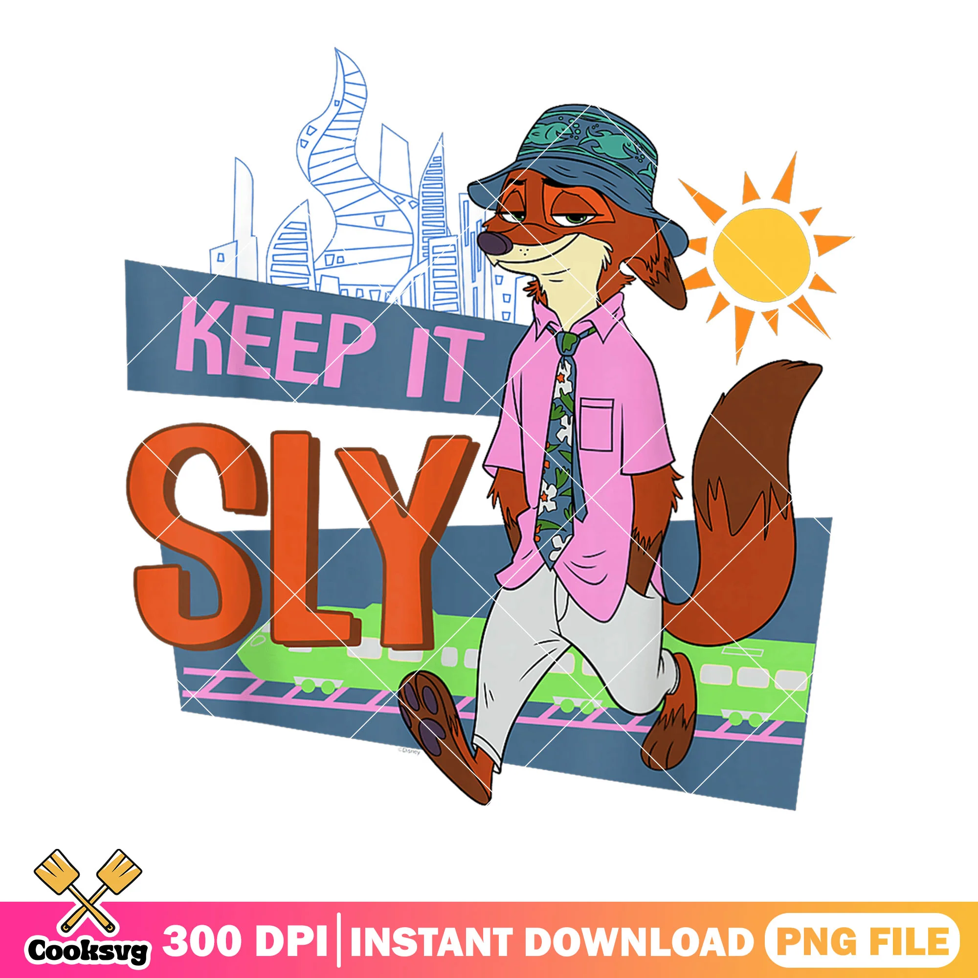 Keep it sly fox png, nick zootopia png, zootopia disney png