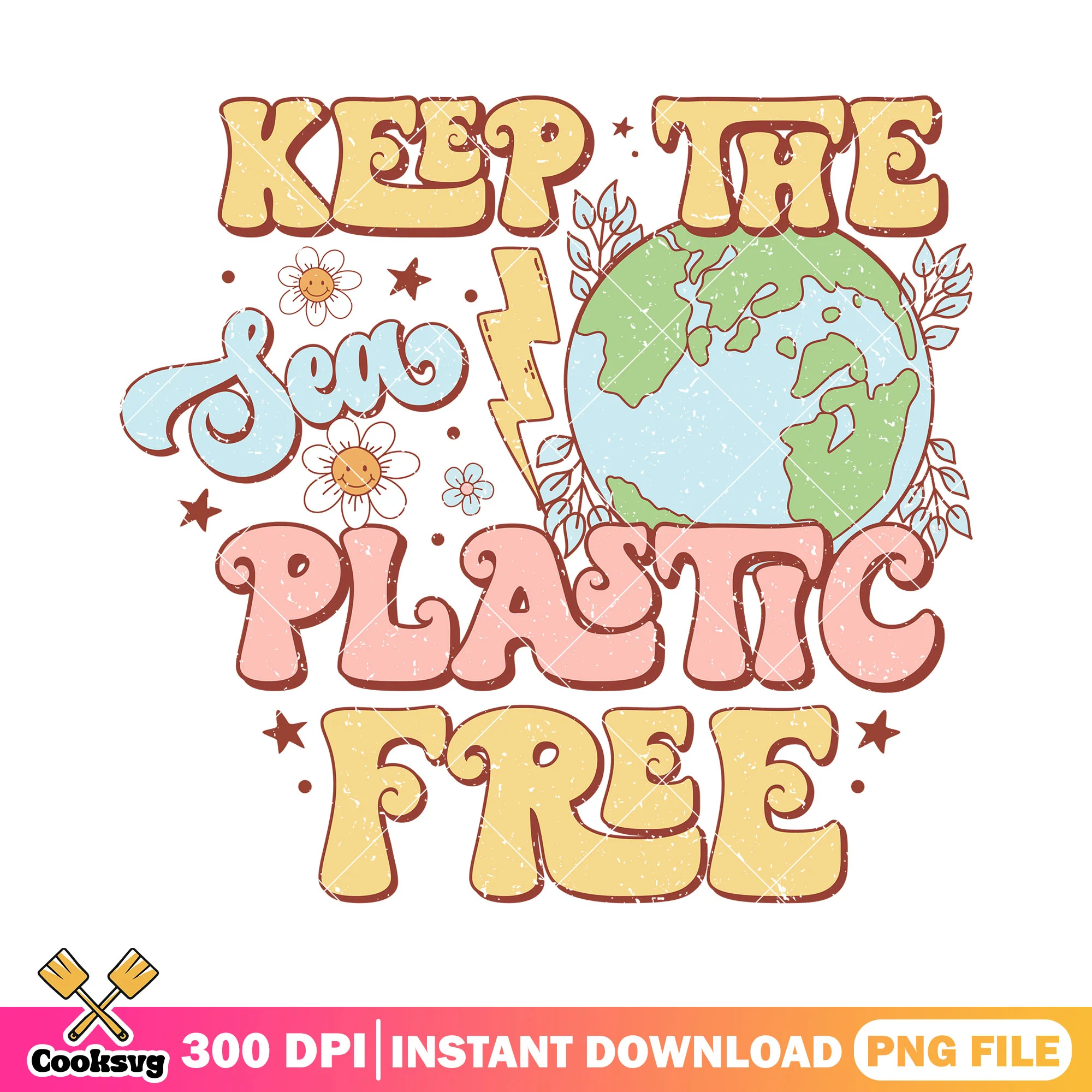 Keep the sea plastic free png, earth day facts png, the sea png