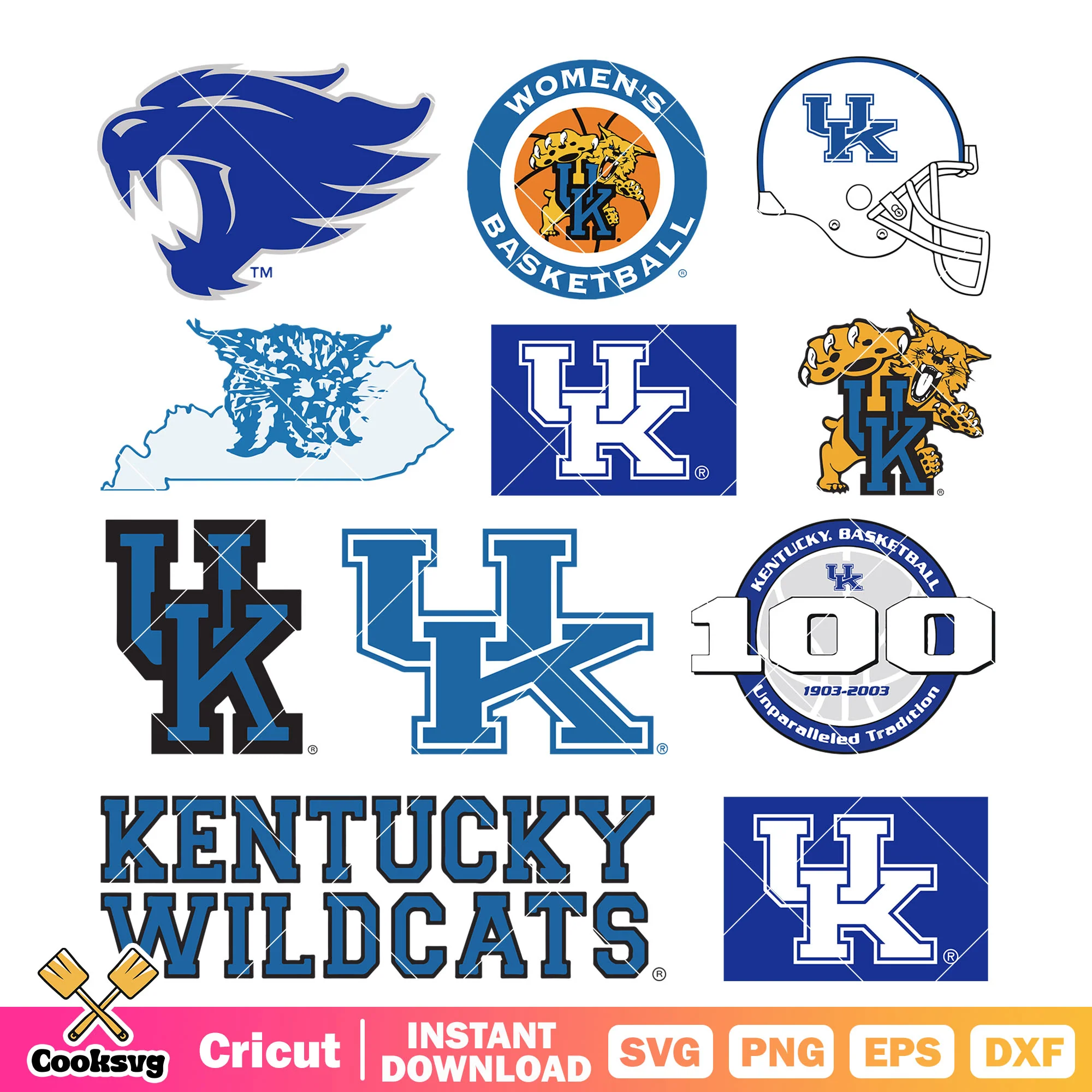 Kentucky Wildcats Ncaa logo bundle svg, kentucky wildcats logo svg