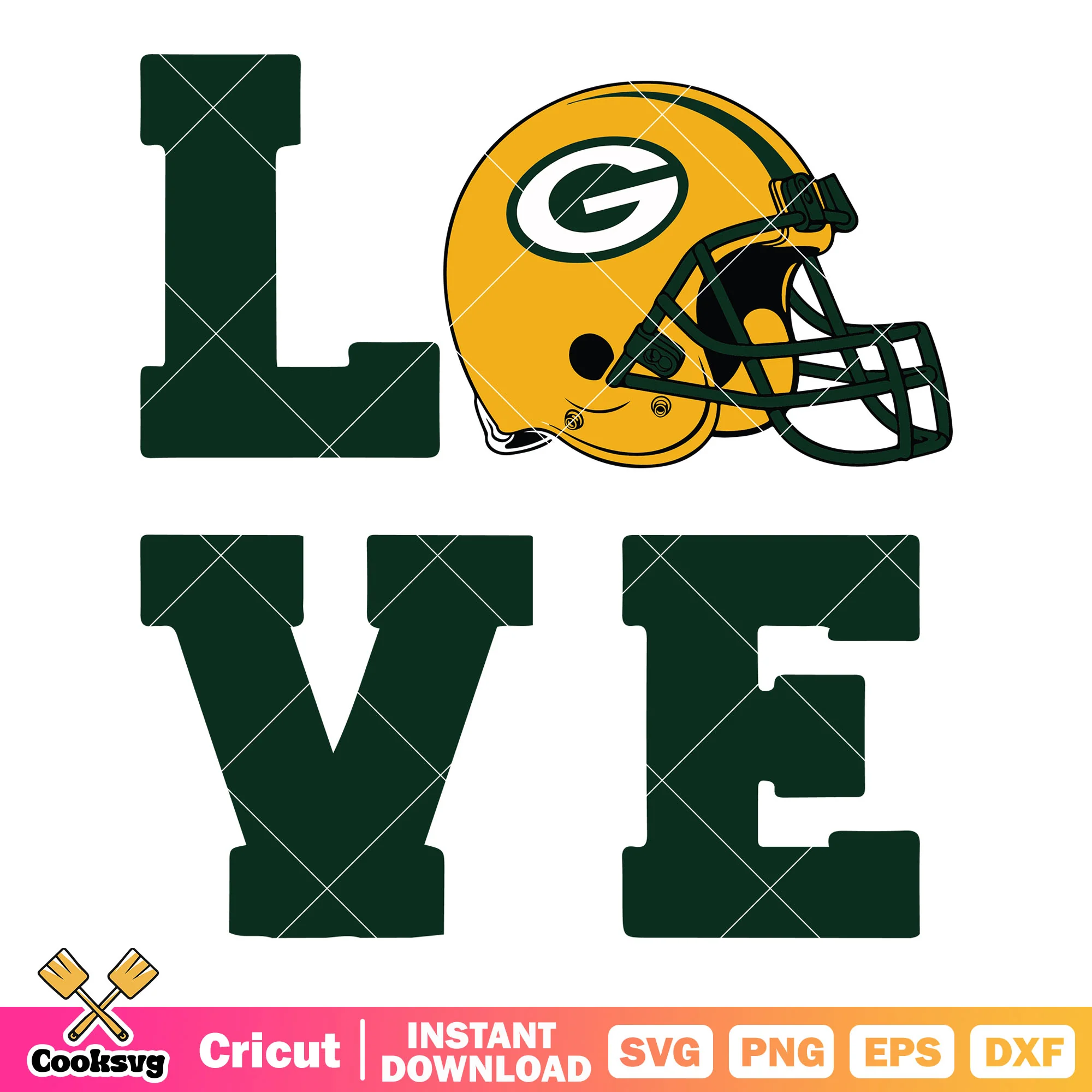 L G packers V E svg, green bay packers svg, nfl football svg