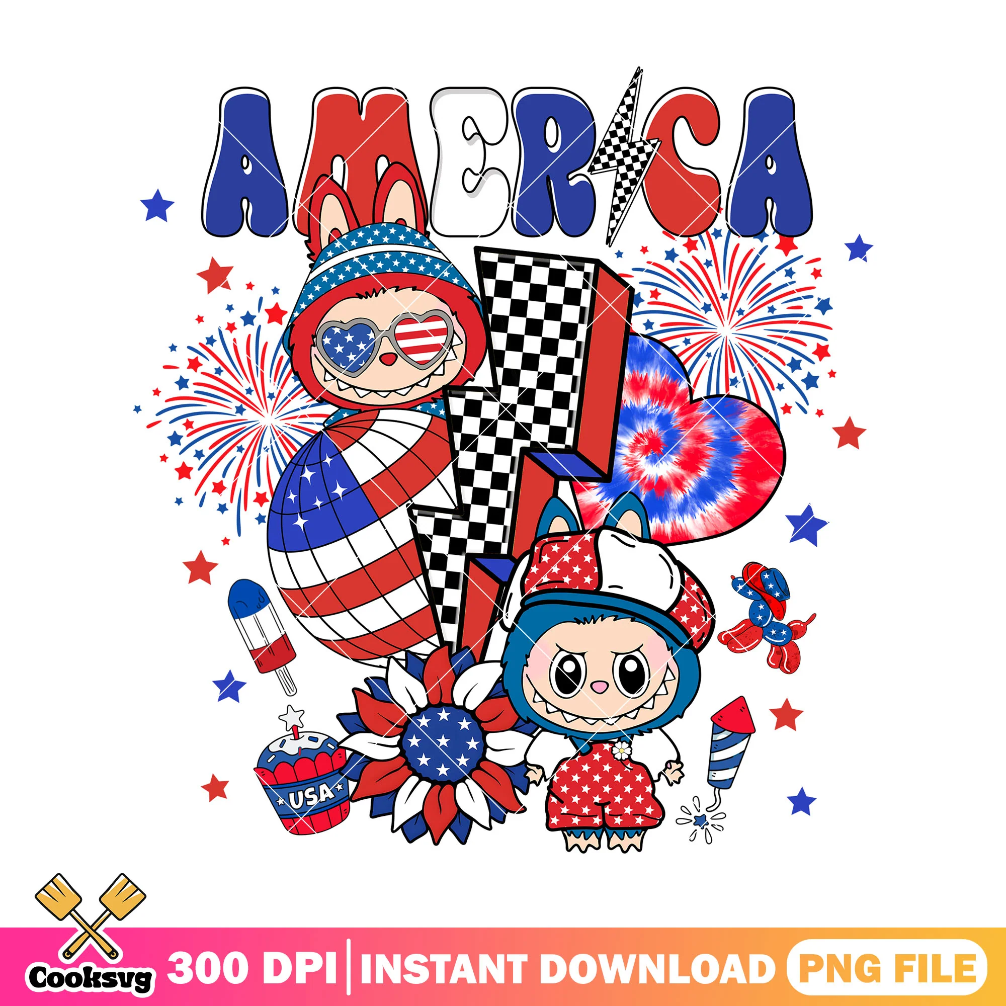 Labubu american design png, labubu near me png, cute labubu png
