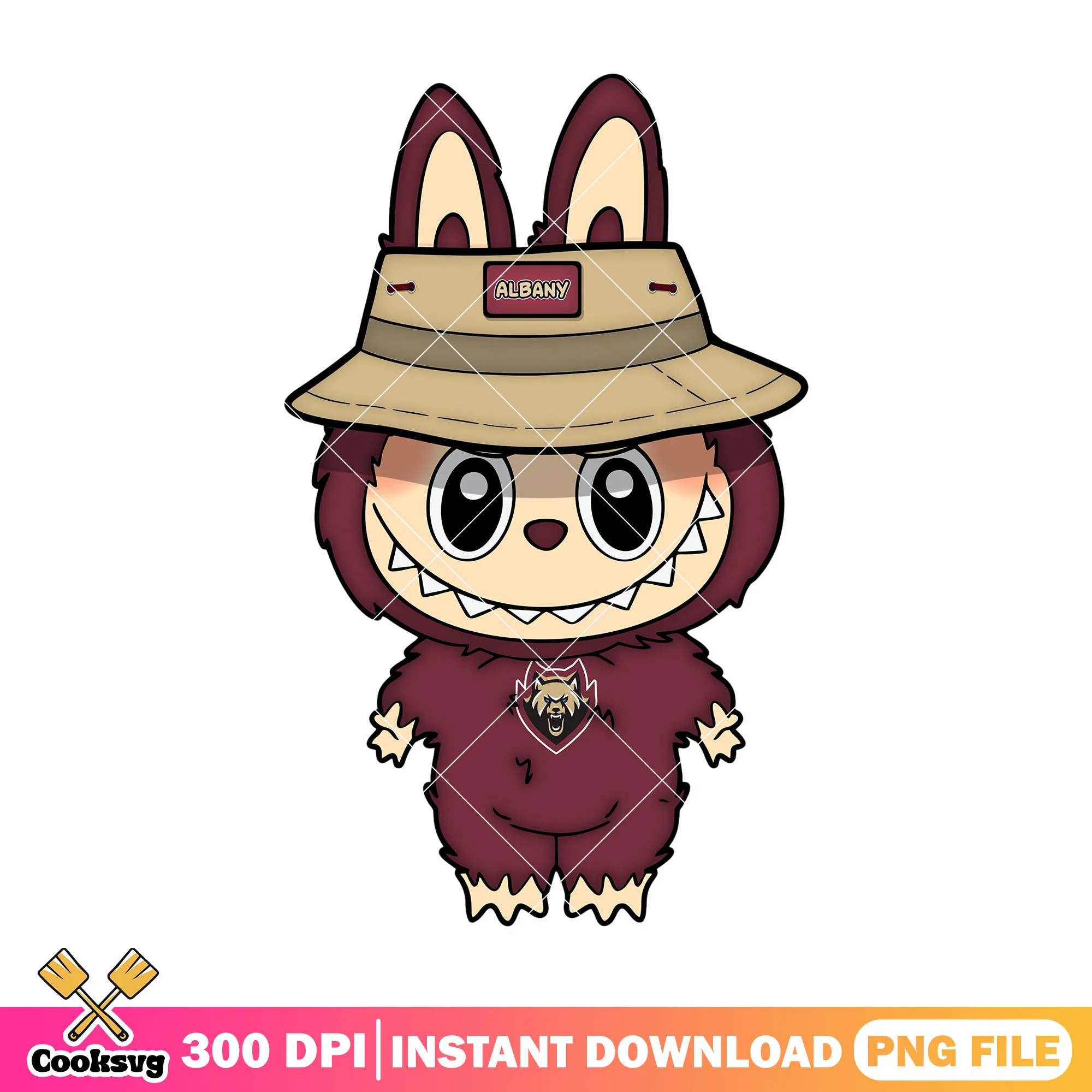 Labubu baby design png, great danes png, labubu monster png