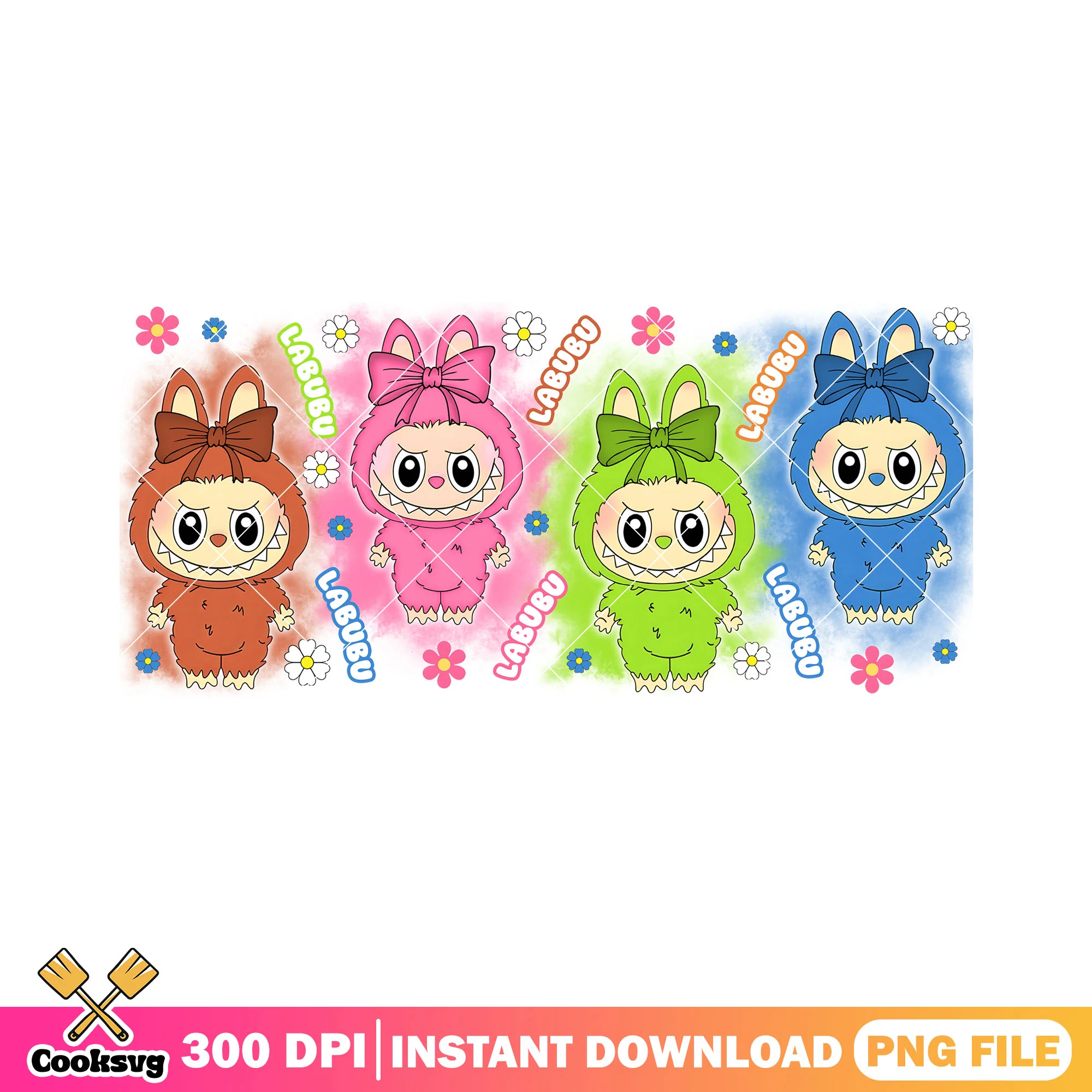 Labubu different colors png, labubu plush png, labubu near me png