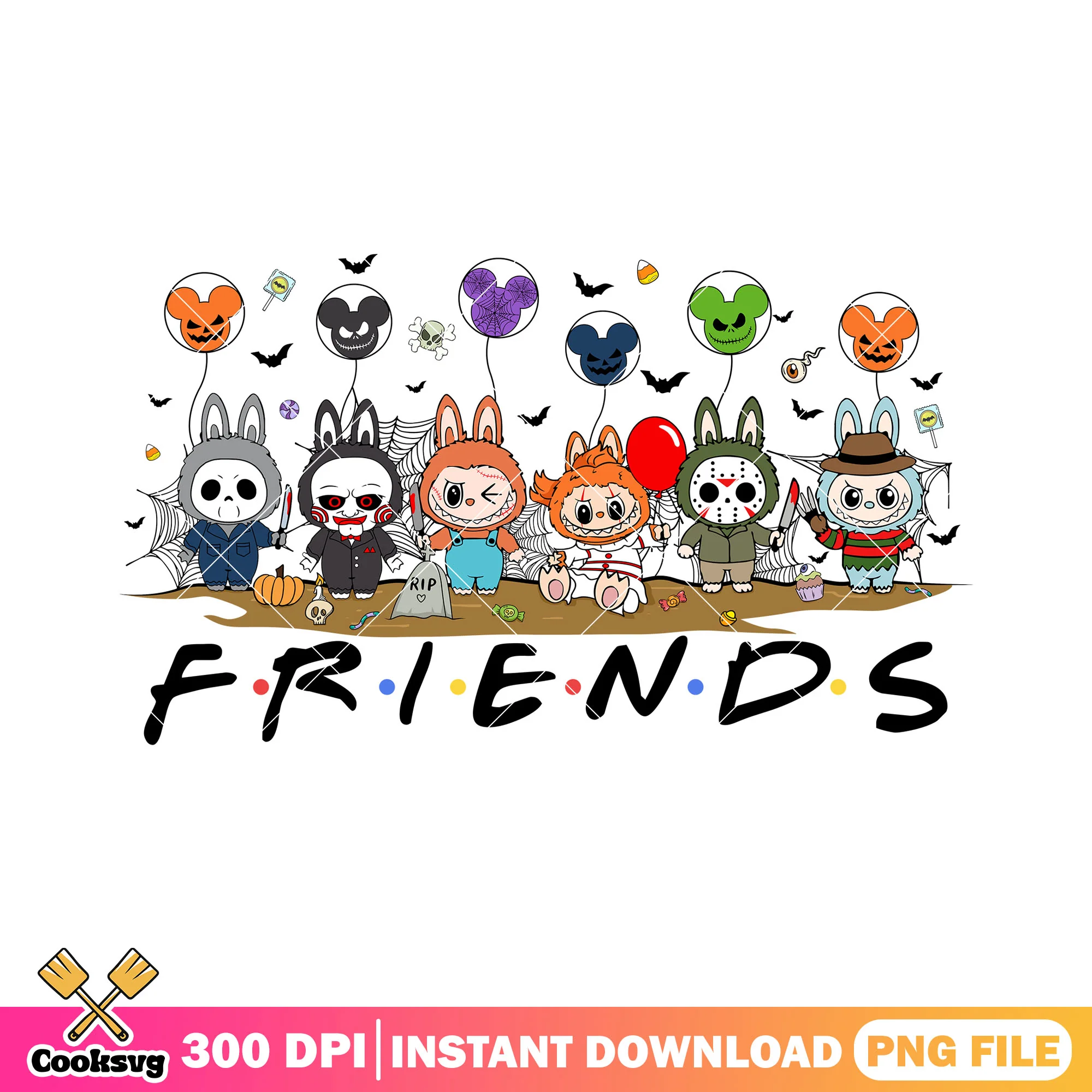 Labubu friends halloween png, labubu dolls png, dolls halloween png