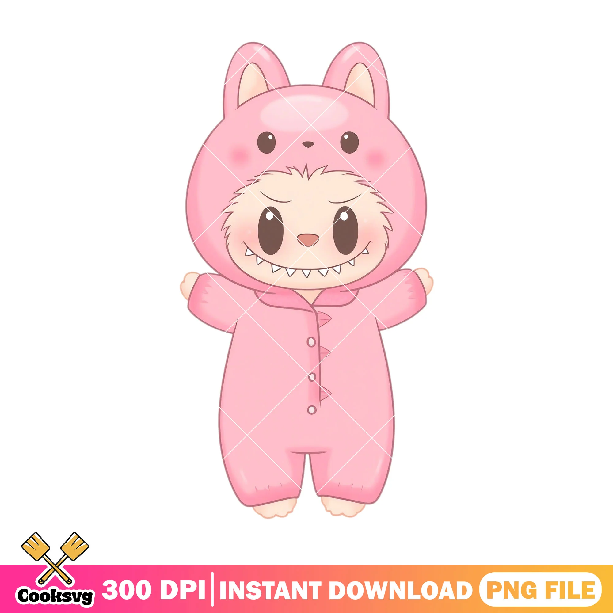 Labubu pink monster design png, labubu near me png, labubu hehe png