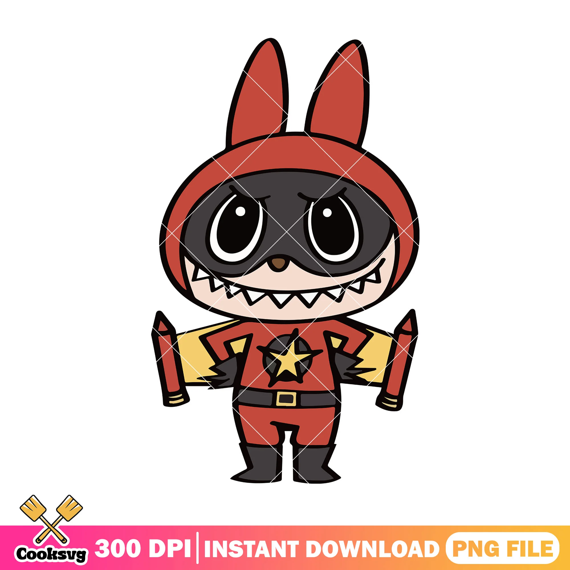 Labubu space adventures png, labubu outfit png, labubu popmart png