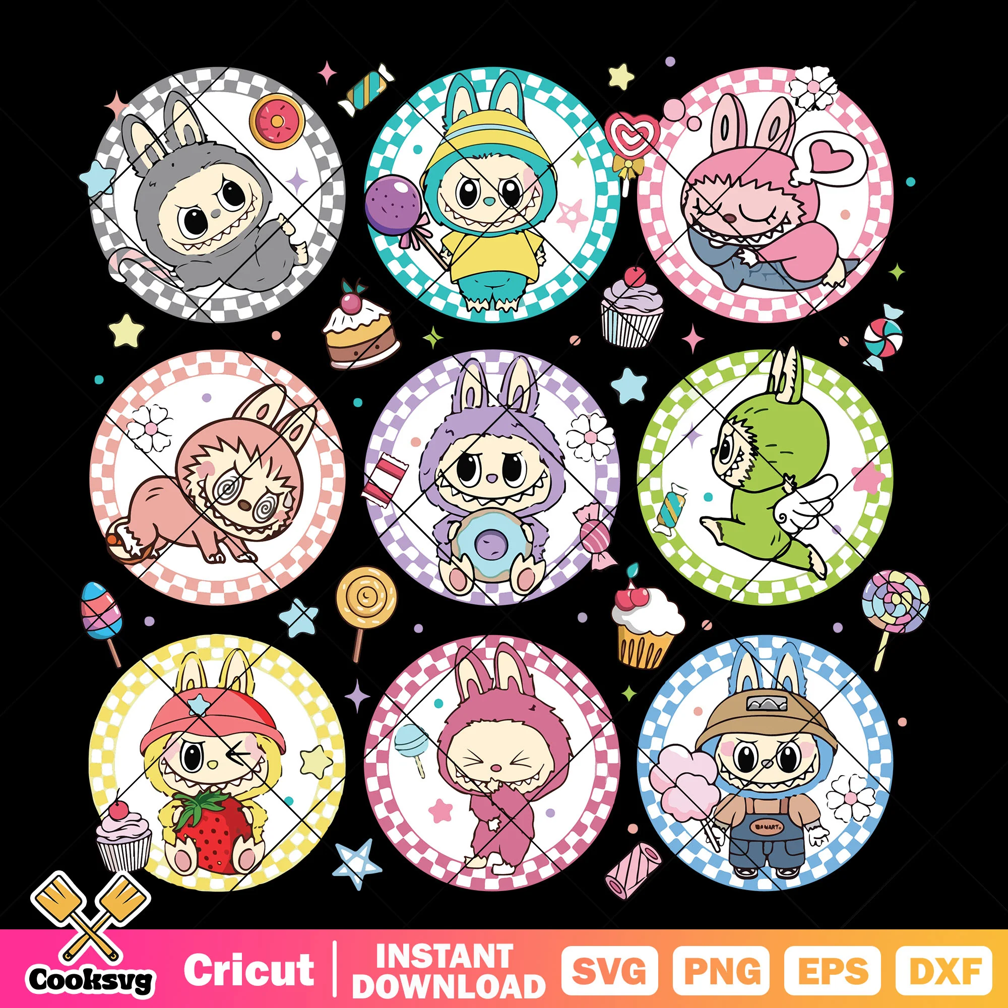 Labubu sweet vibes svg, labubu dolls svg, labubu near me svg