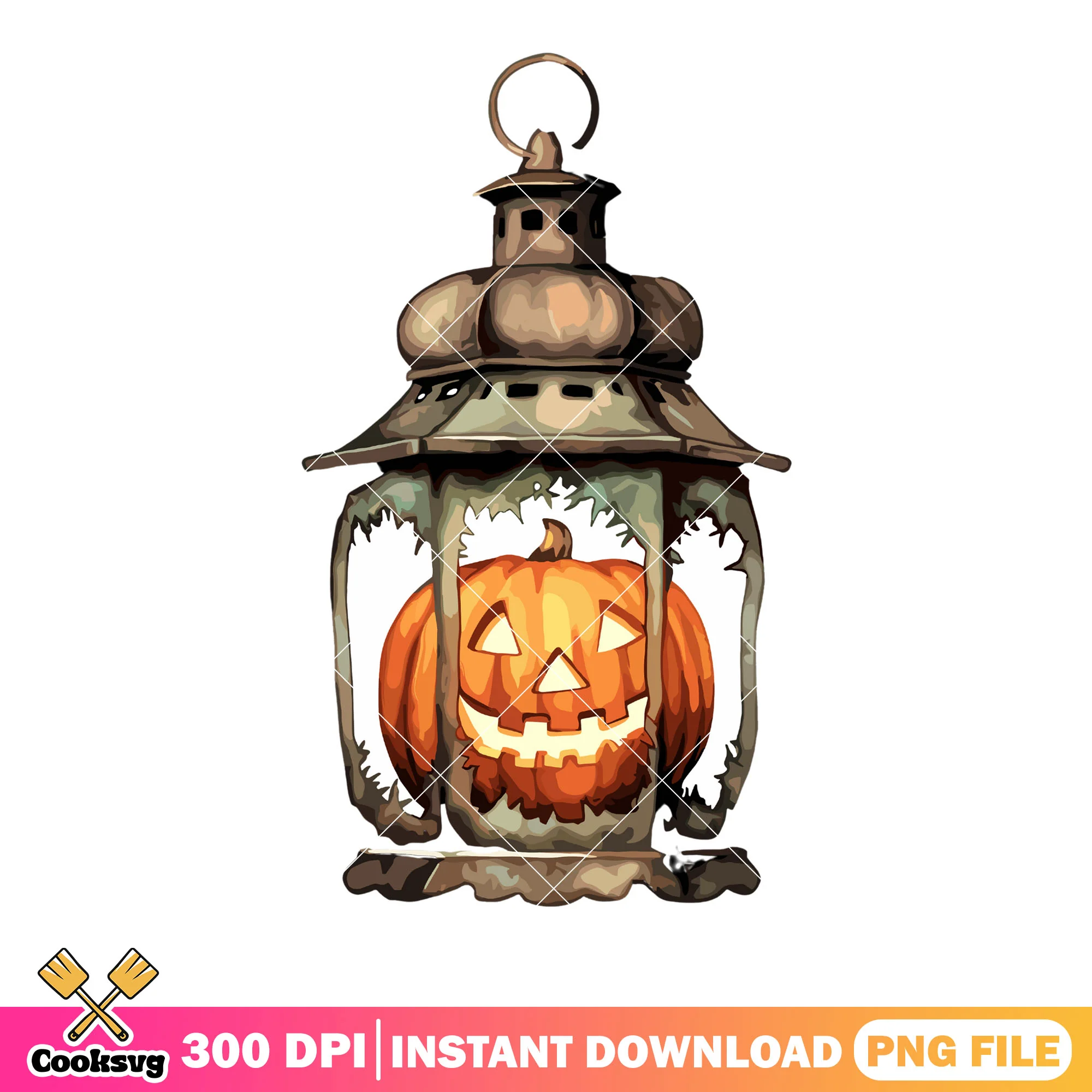 Lamp Scary pumpkin png, jack o lantern png, halloween scary png