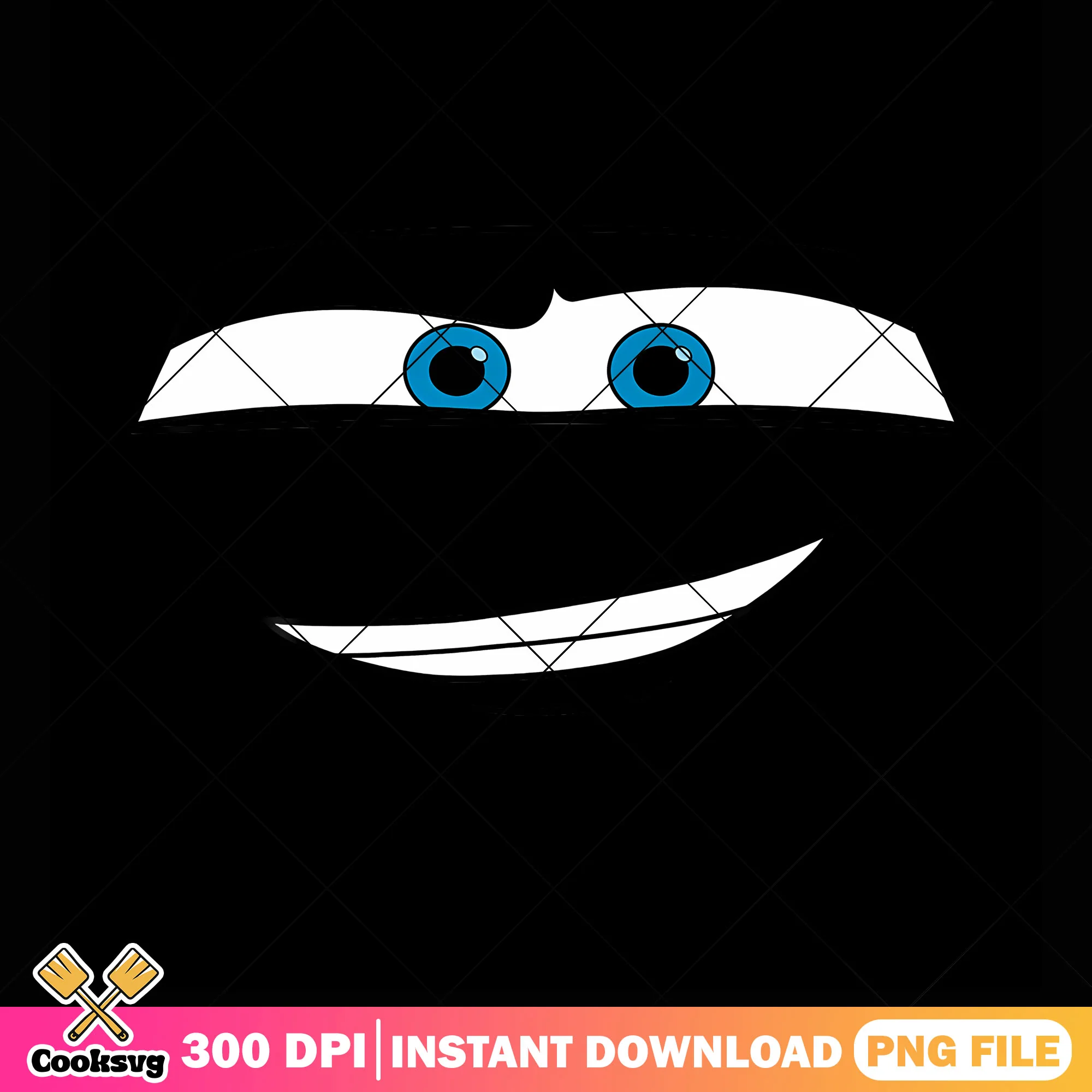 Lightning cars big face png, Lightning mcqueen png, disney pixar png