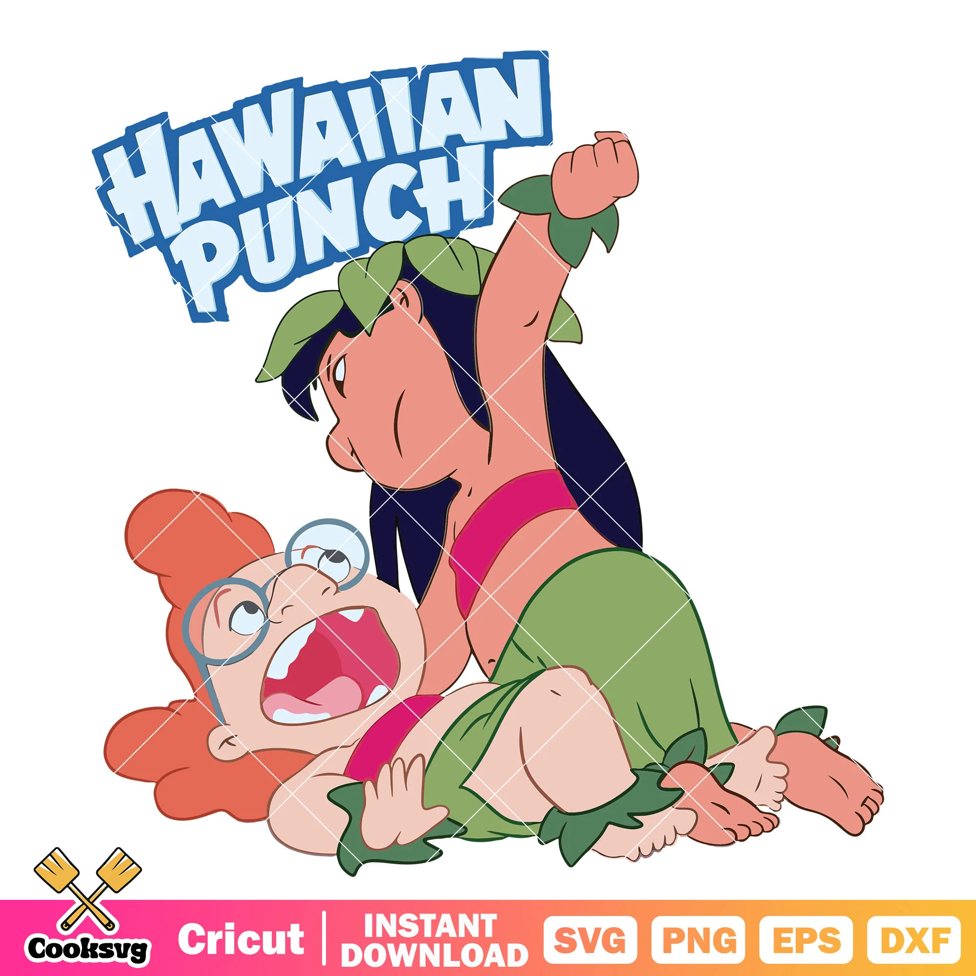 Lilo hawaiian punch svg, lilo stitch svg, lilo hawaii svg
