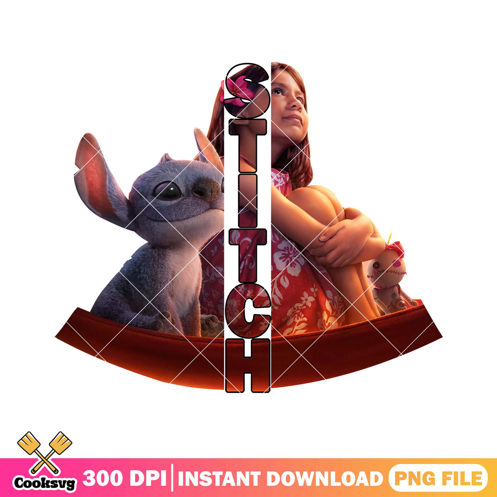 Lilo sitting with stitch movie png, lilo stitch movie png
