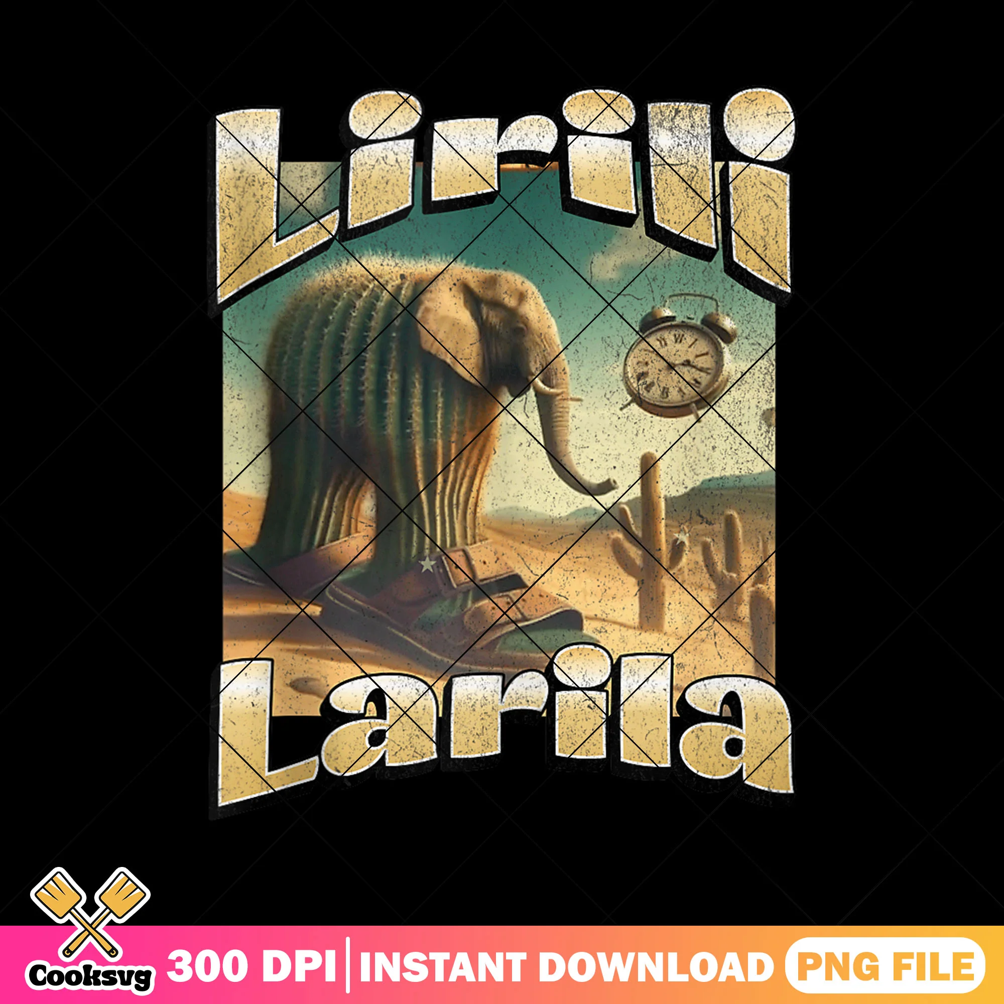 Lirili larila italia elephant file png, brainrot memes png, italia meme png