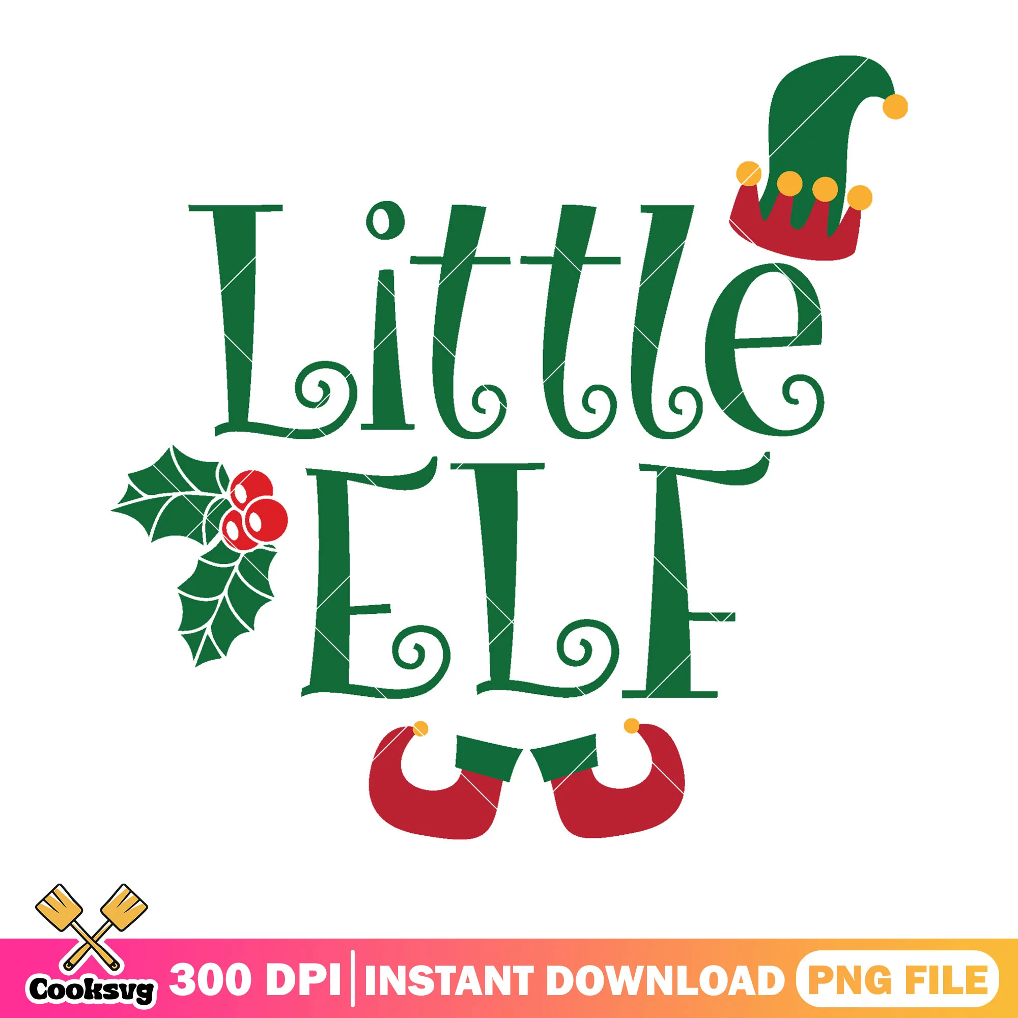Little elf poster png, merry christmas png, buddy the elf png