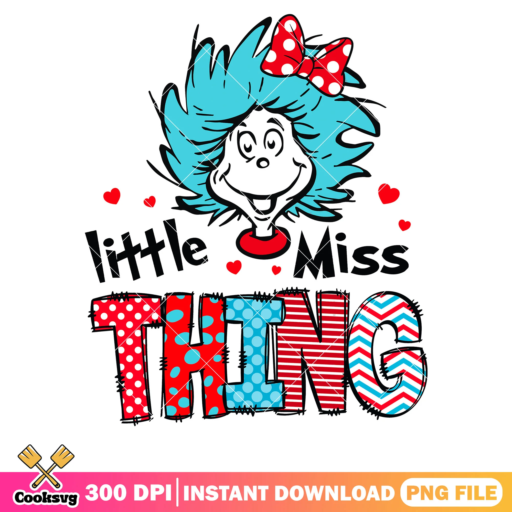 Little miss thing dr seuss thing png, little miss thing png