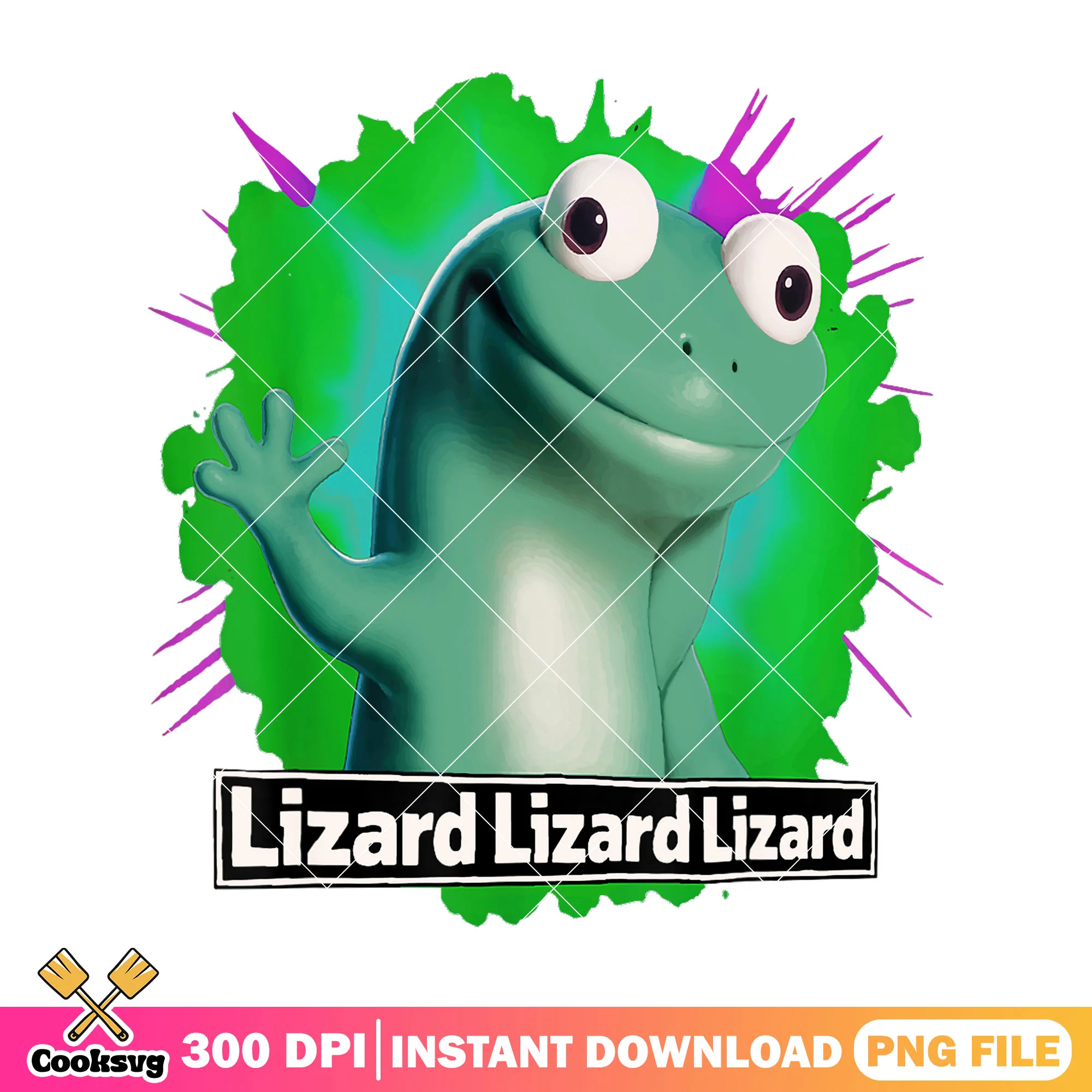 Lizard say hello png design, lizard meme png, lizard lizard lizard png