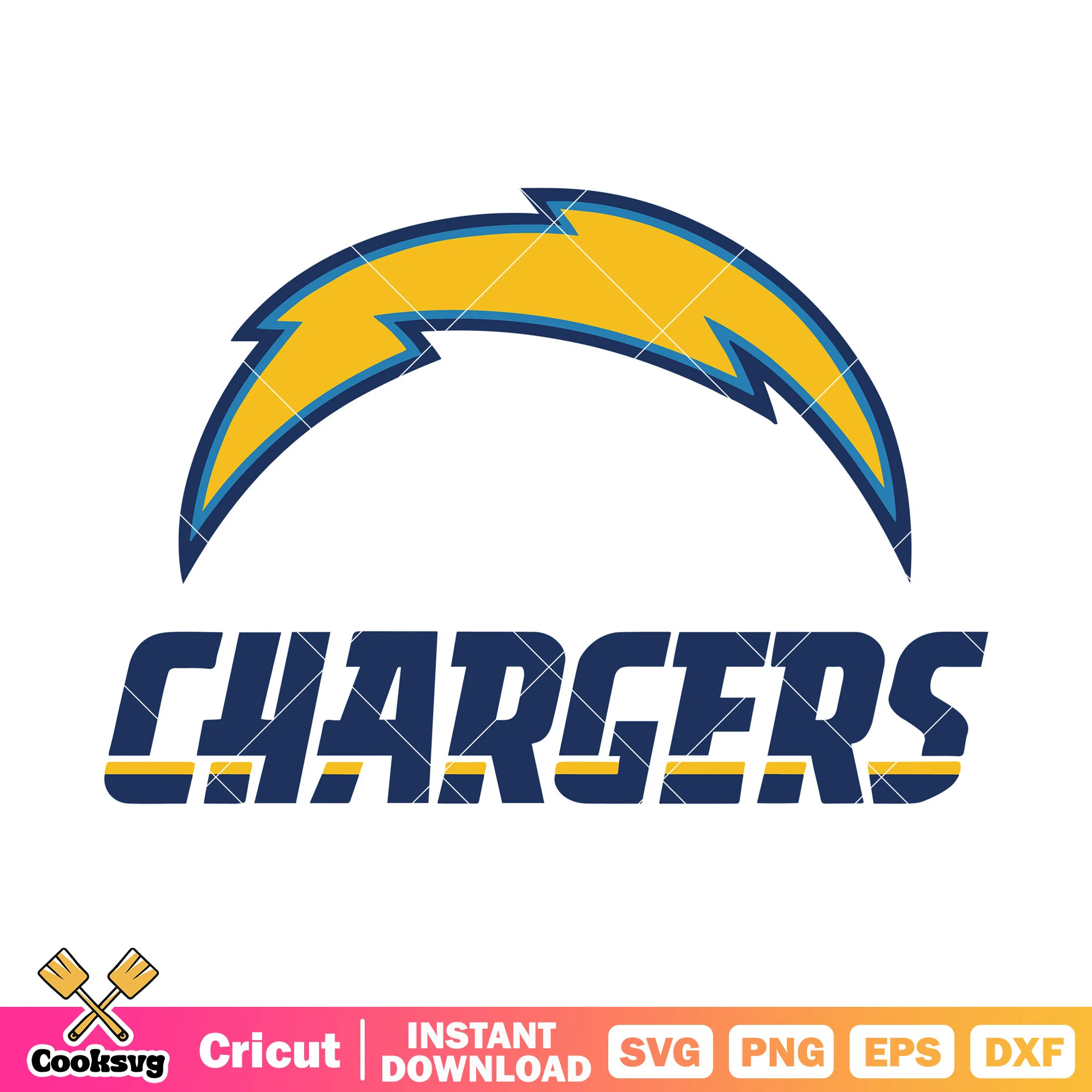 Logo los angeles nfl svg, Los angeles chargers svg, afc west svg