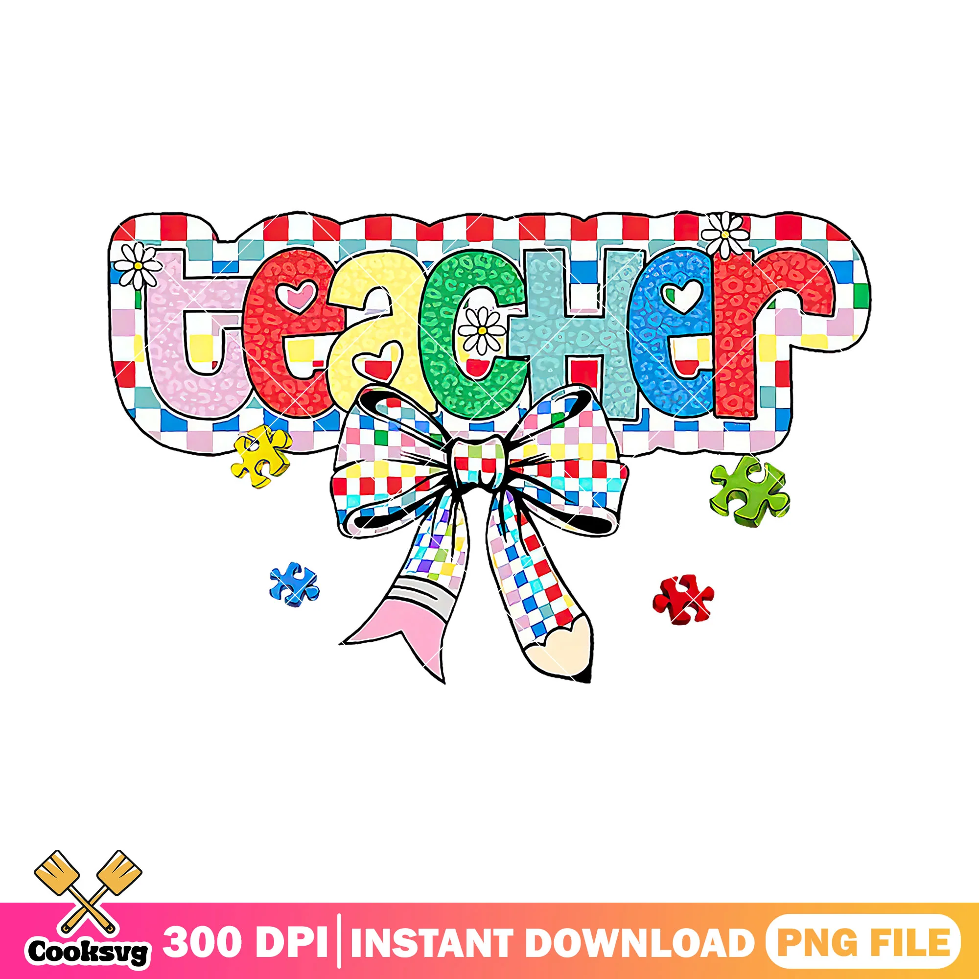 Logo teacher design png, teacher bow png, back to school day png