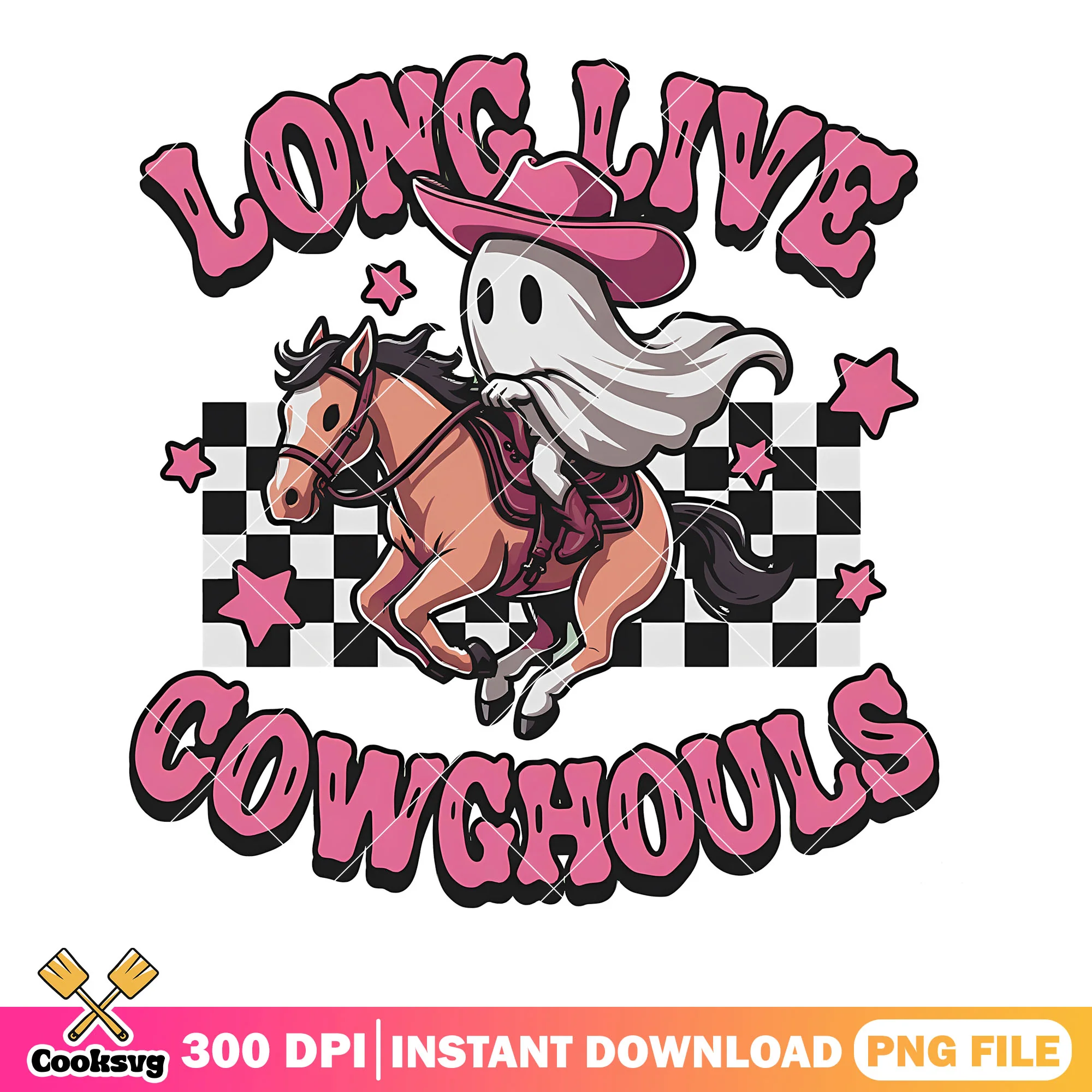 Long live cowghouls png, horse race png, halloween costume png