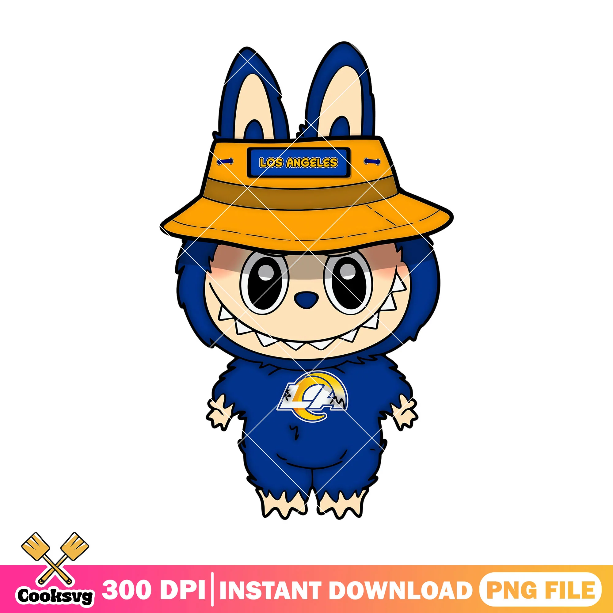Los angeles labubu team png, labubu baby png, labubu popmart png