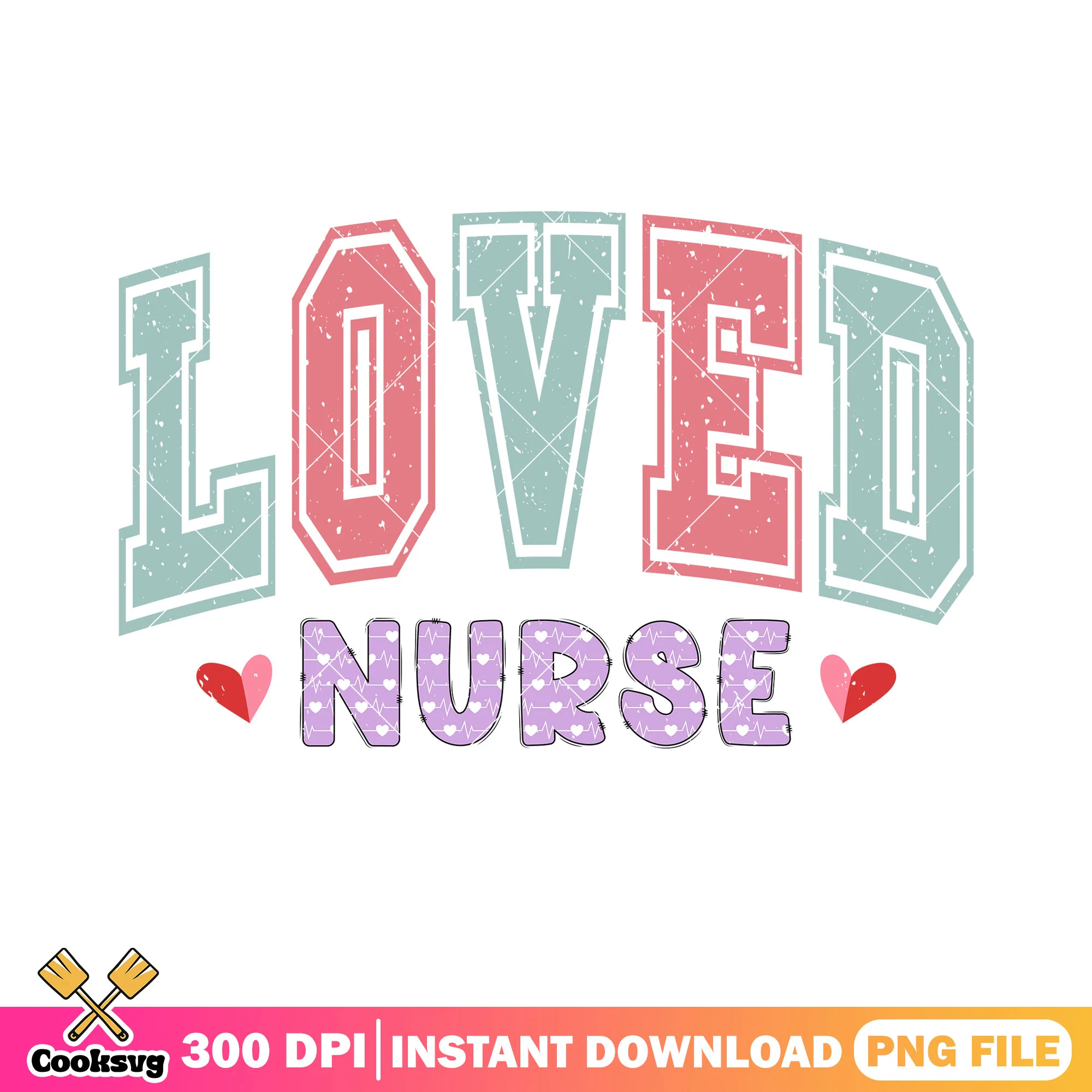 Love nurse valentine poster png, love day png, valentine vibes png