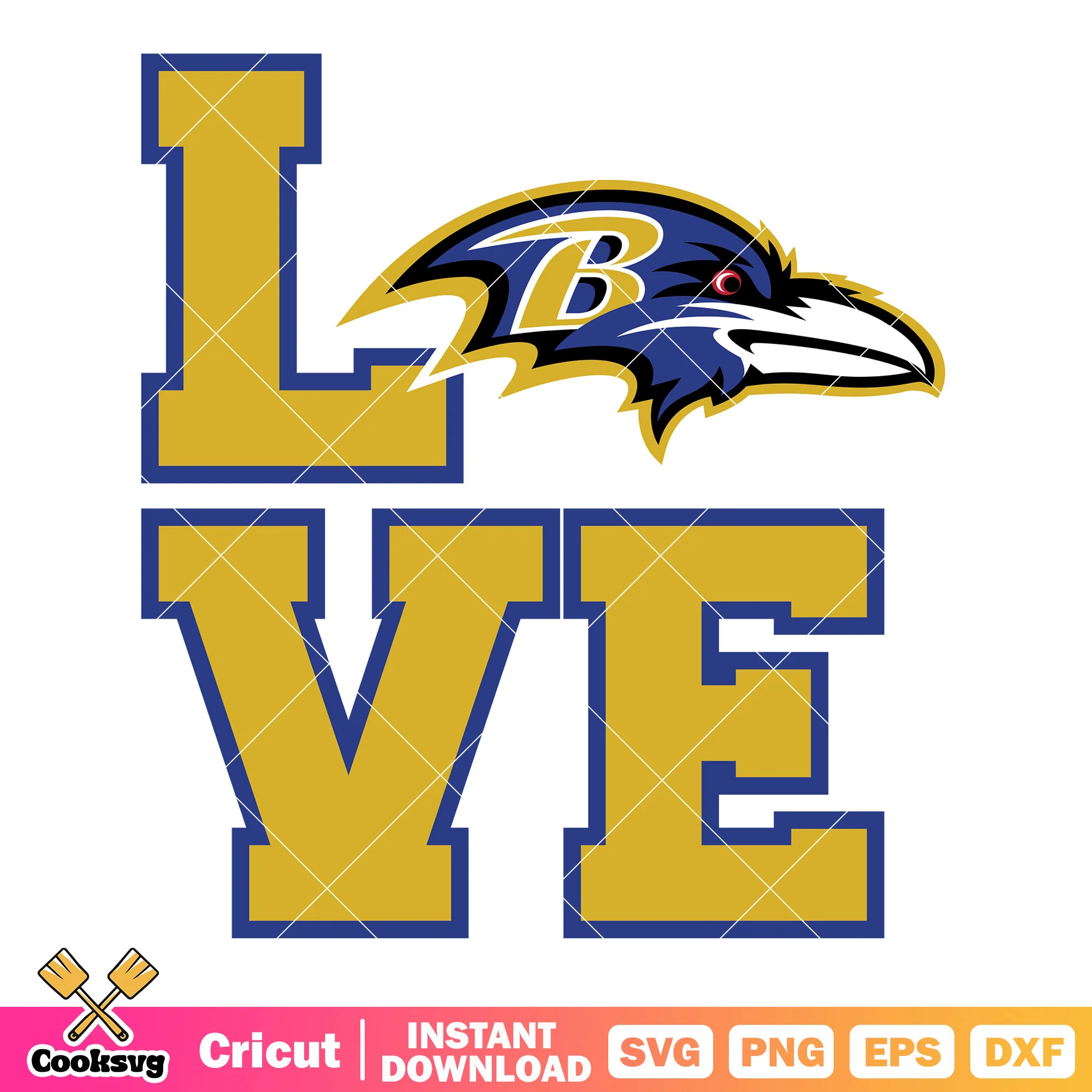 Love ravens falcon svg. american football svg, baltimore ravens svg