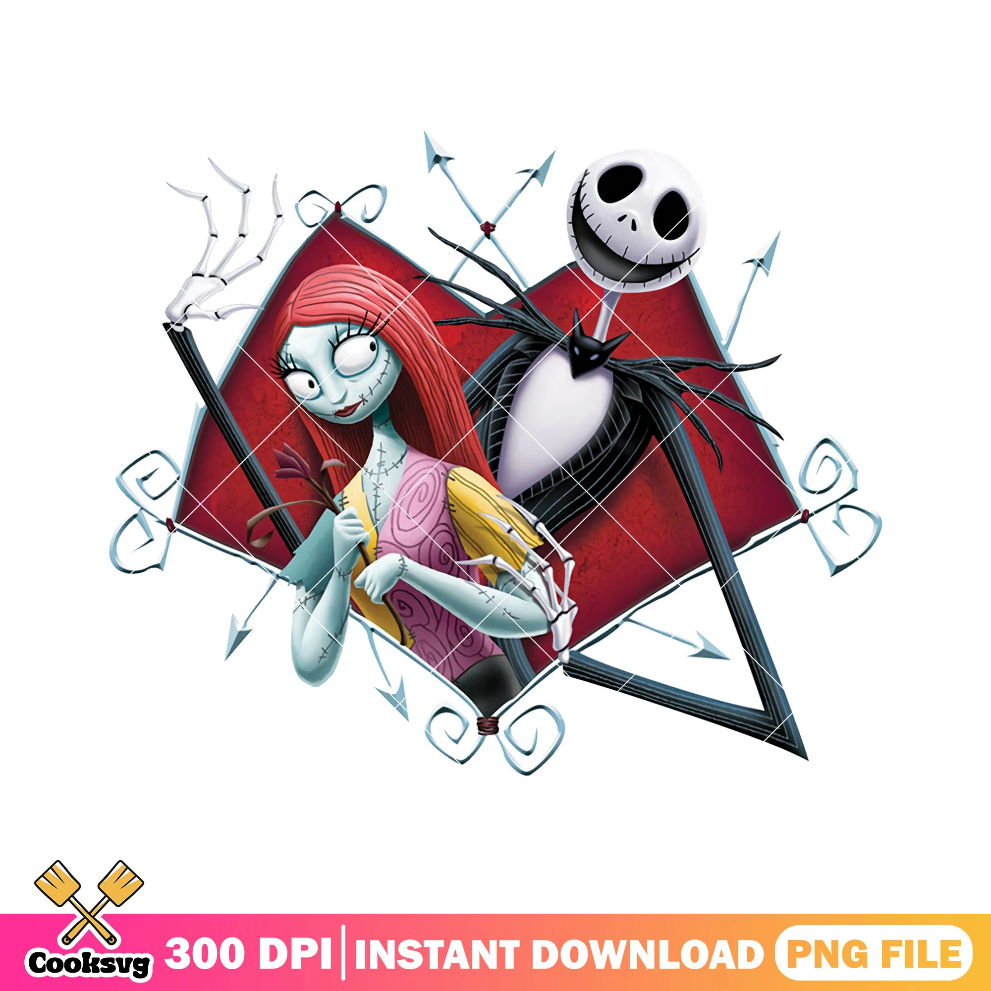 Love sally so much png, spirit halloween png, horror jack png