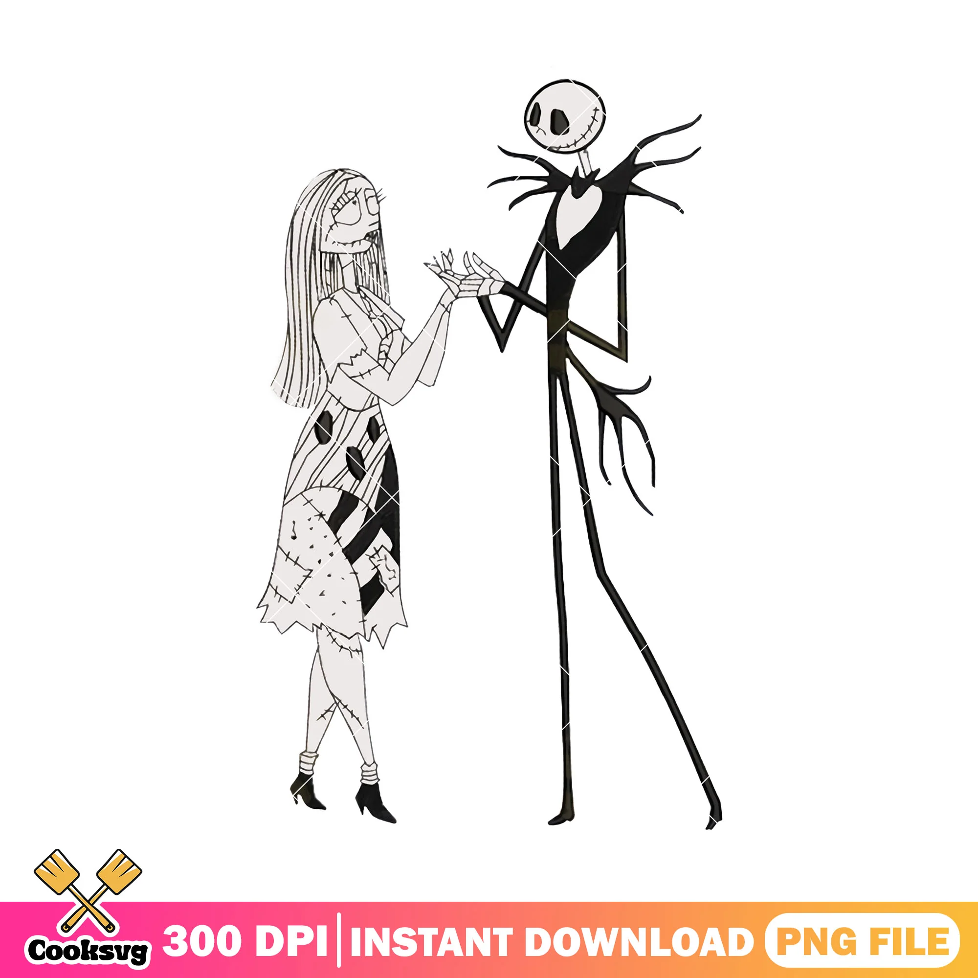 Loving sally design png, disney horror png, when is halloween png