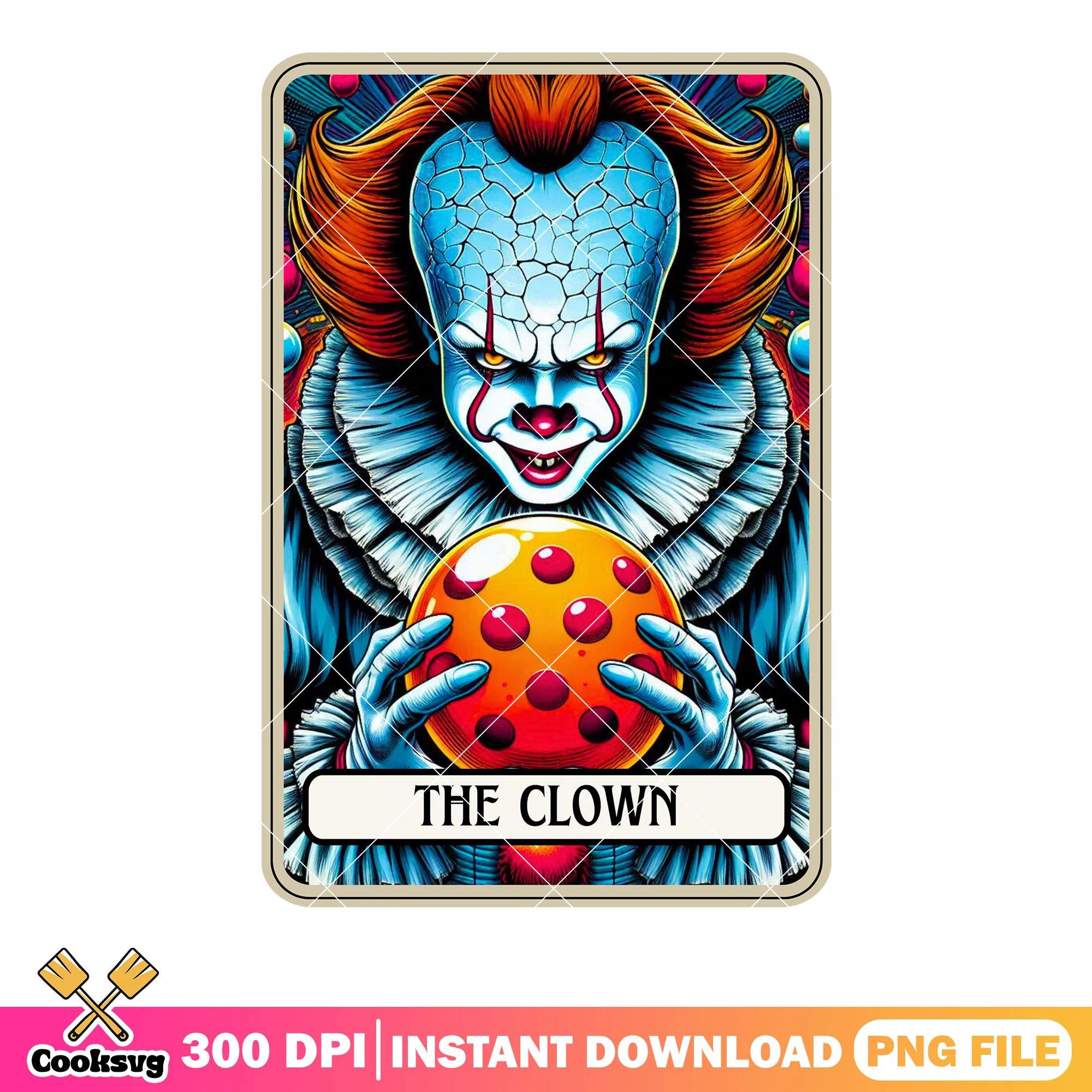 Magical card the clown png, penny wise png, art the clown png