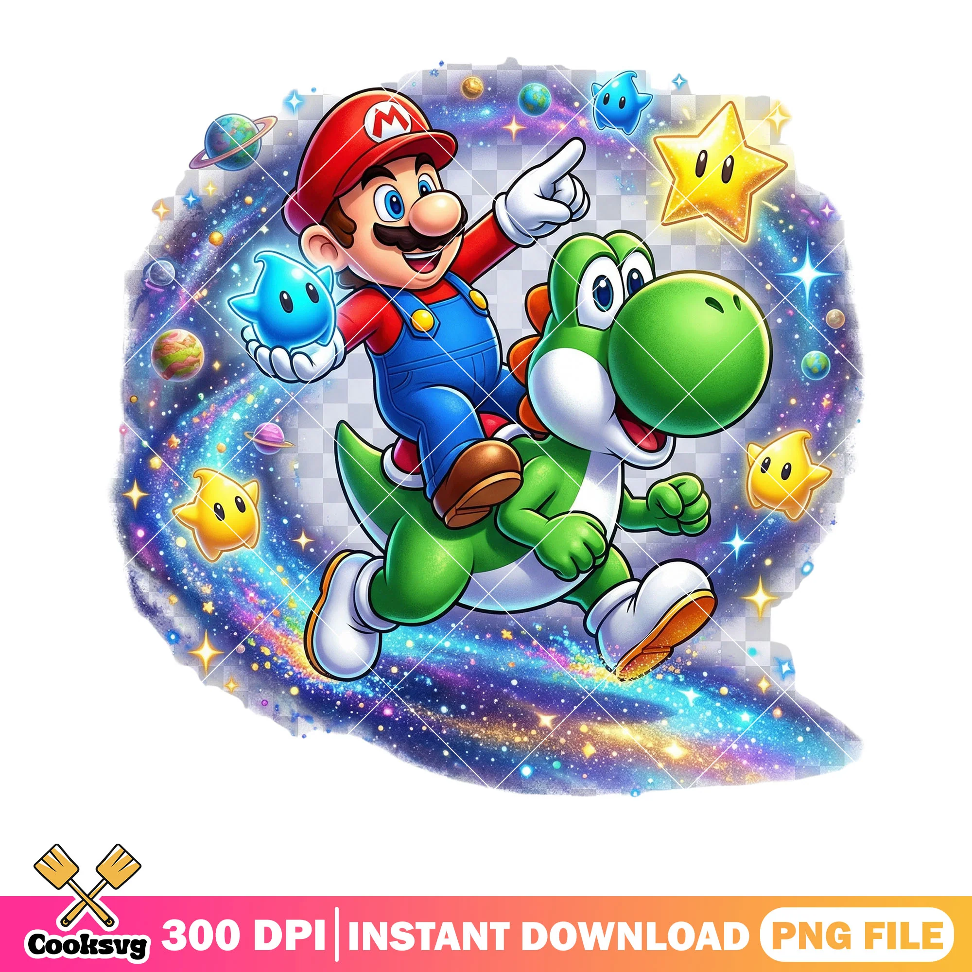 Mario galaxy games png, mario characters png, yoshi characters png