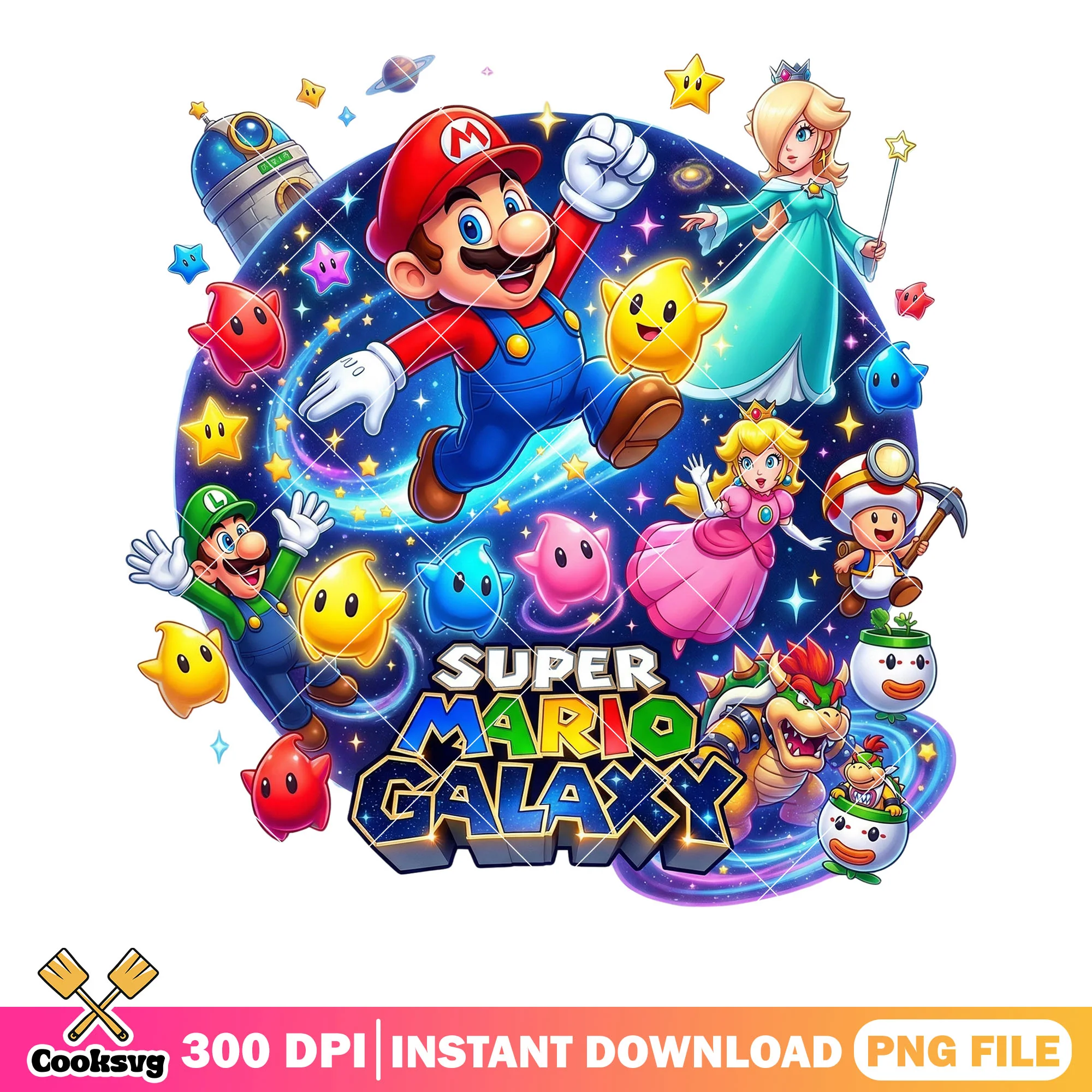 Mario peach galaxy  png, super mario galaxy png, mario characters png