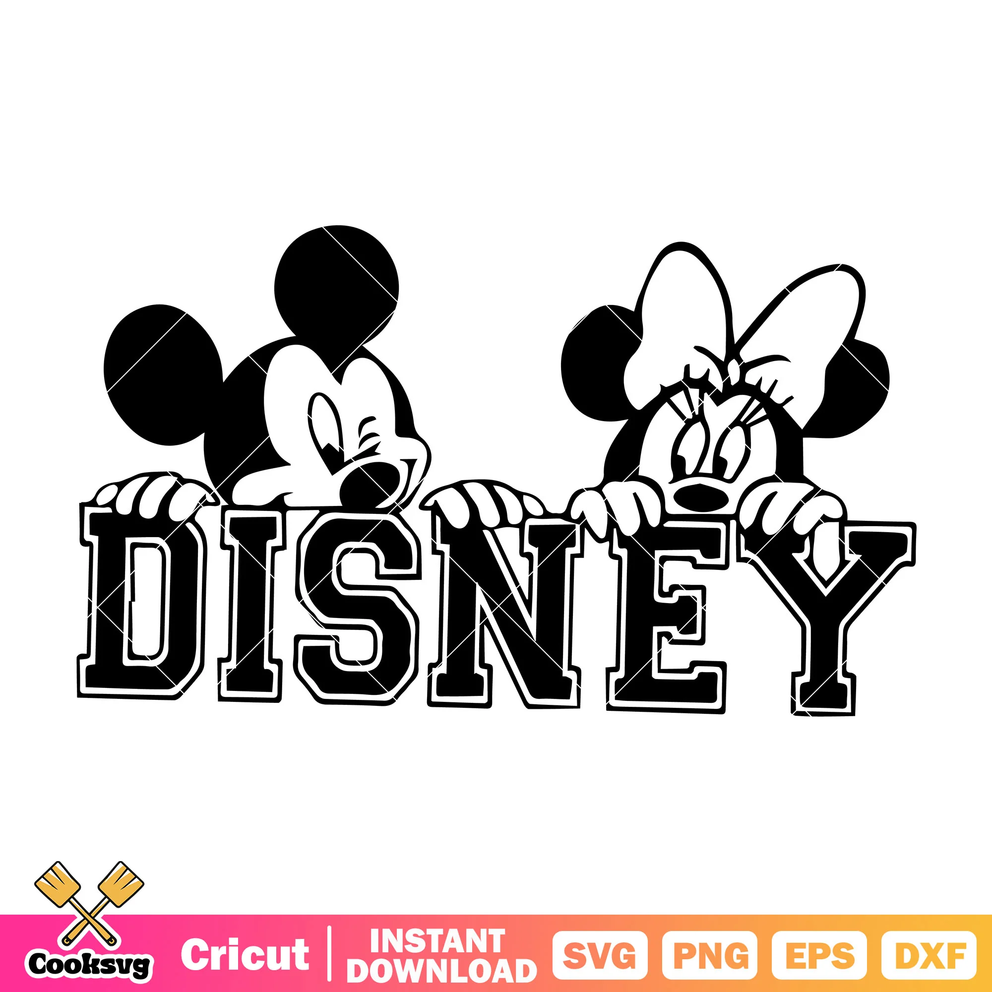 Mickey and minnie disney logo svg, mickey disney svg, mickey and minnie svg