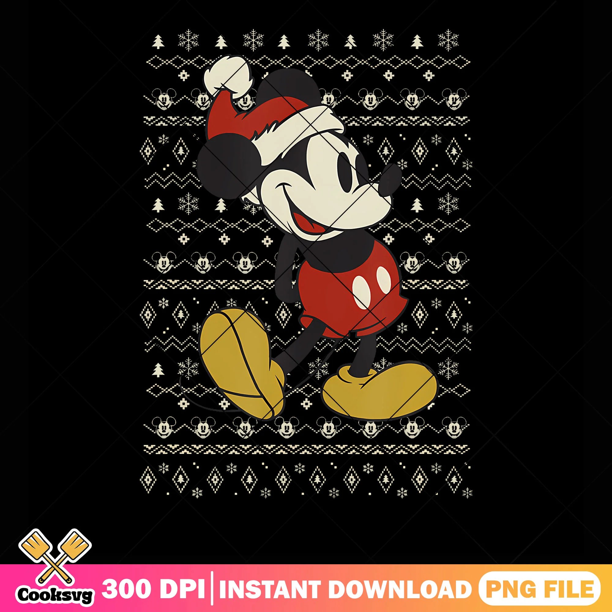 Mickey Holiday noel png, merry christmas png, mickey mouse png