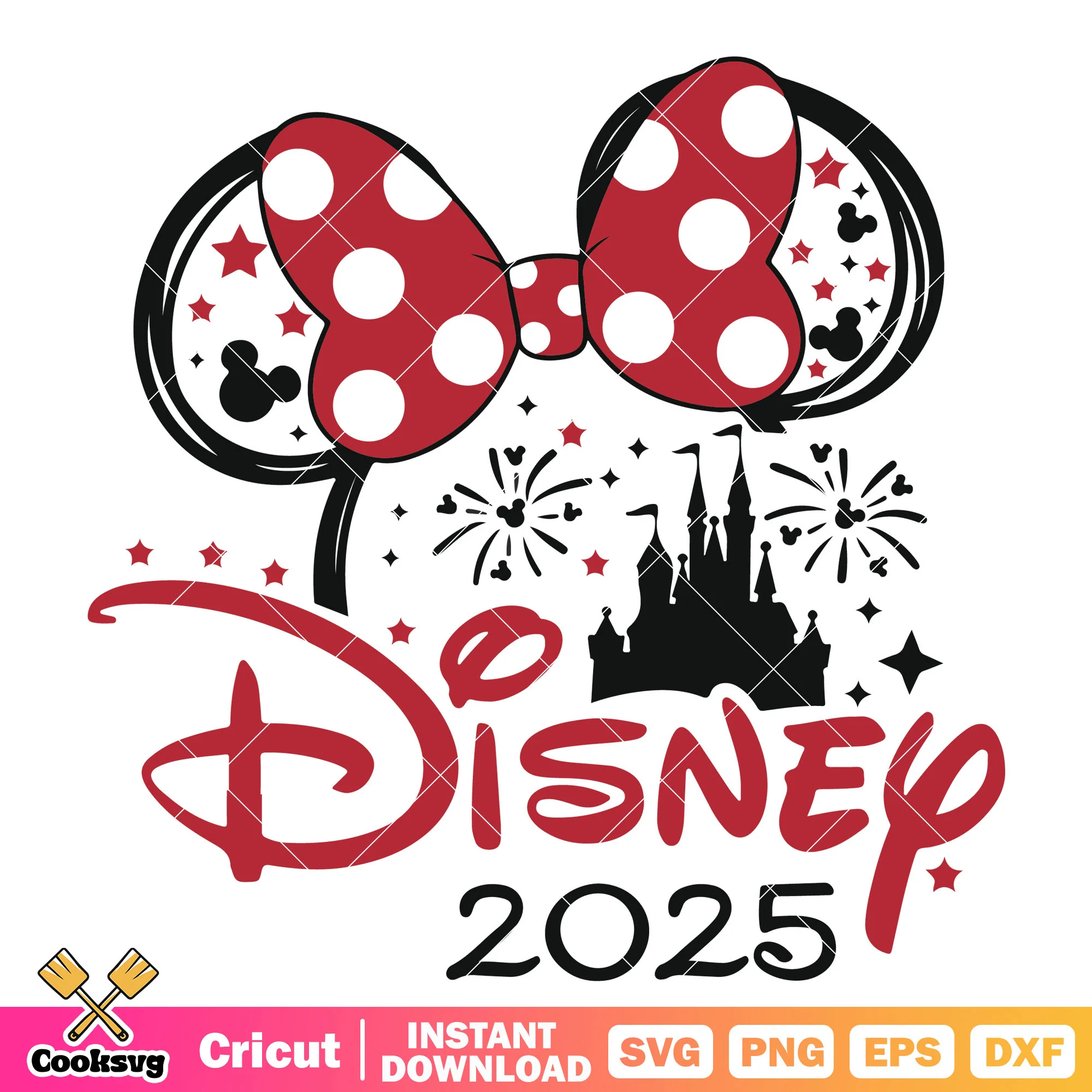 Minnie head disney 2025 svg, minnie head svg, disney mickey svg