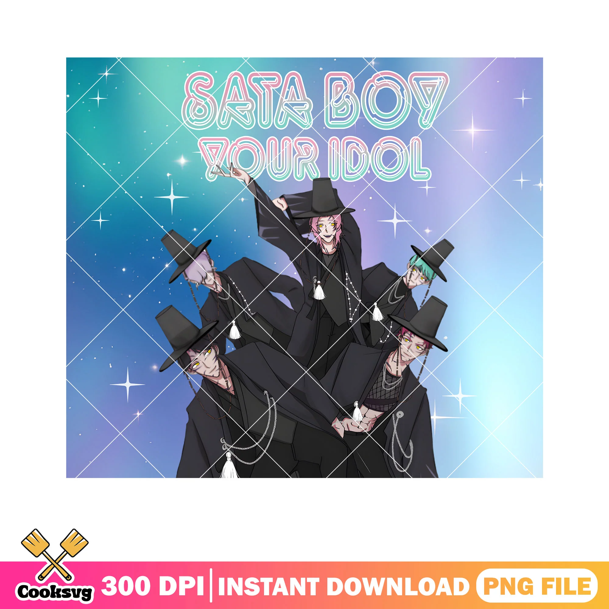 Modern kpop saja idols png, saja boys png, kpop demon hunters png