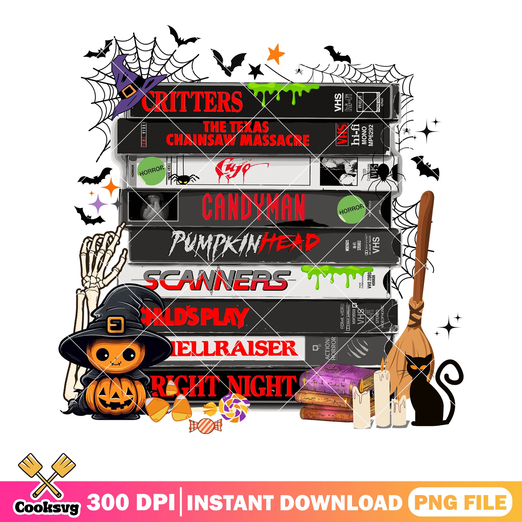 Movies night halloween png, Pumpkinhead png, scary halloween png