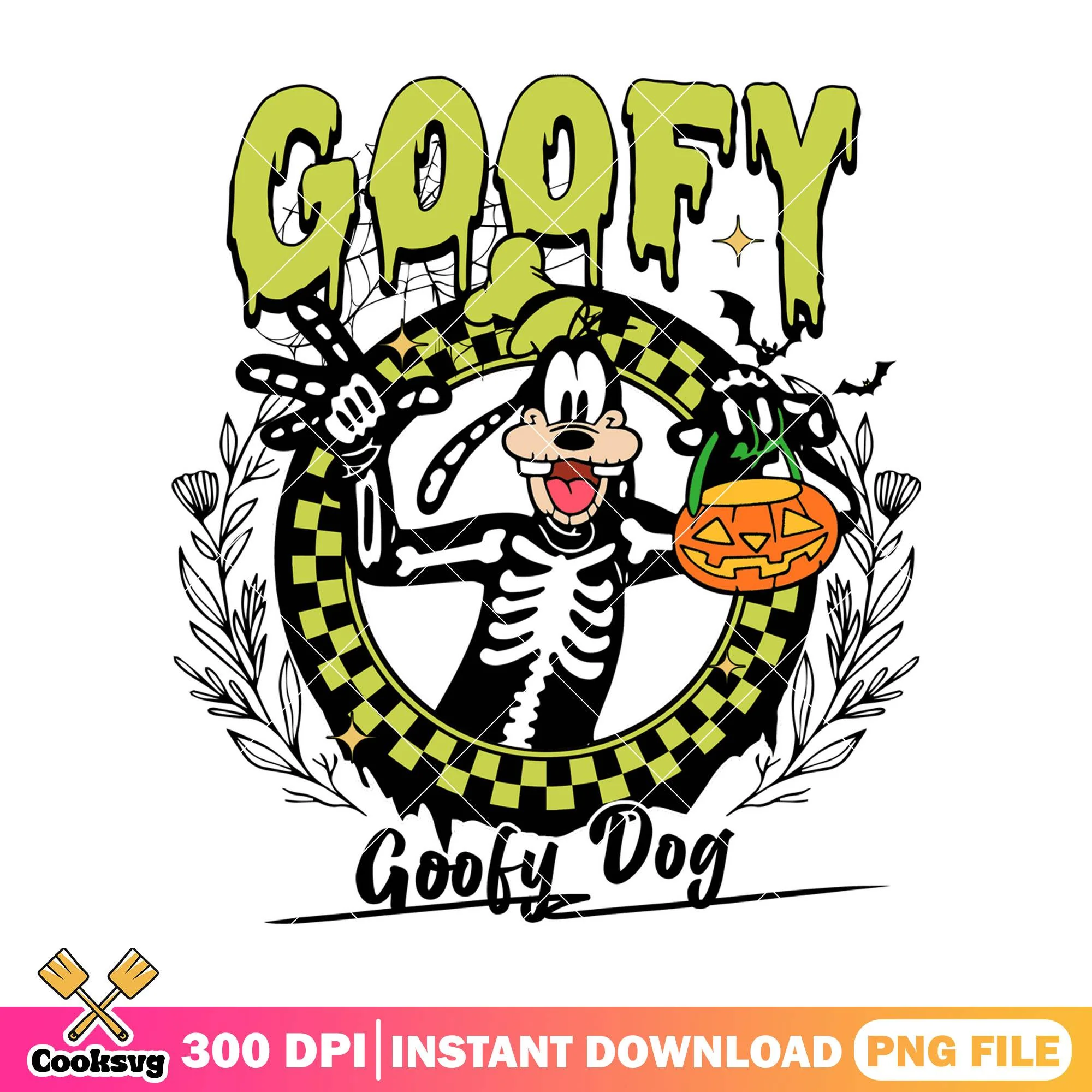 Mummy goofy design png, disney goofy png, halloween happy png