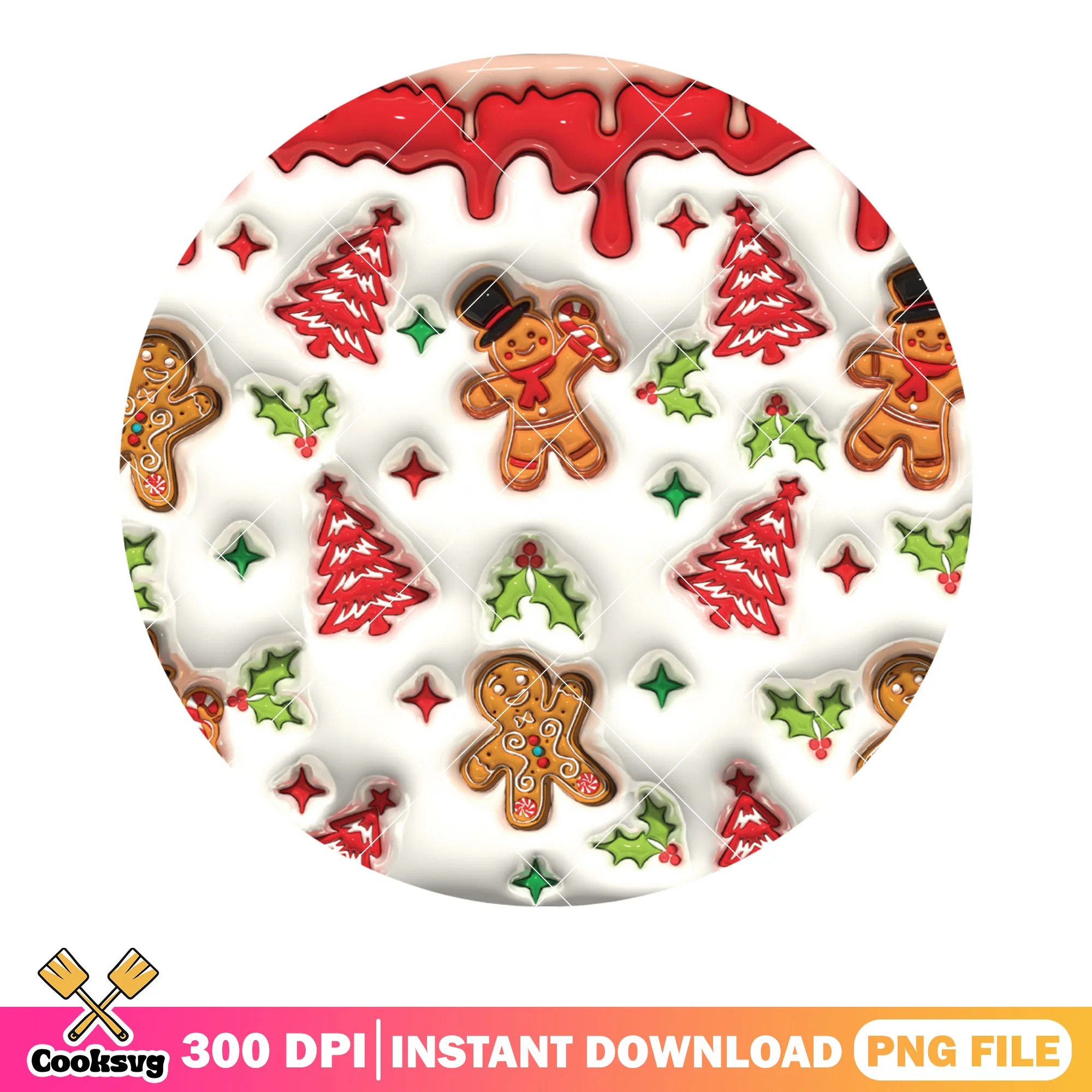 My gingerbread is christmas snack png, noel png, merry christmas png