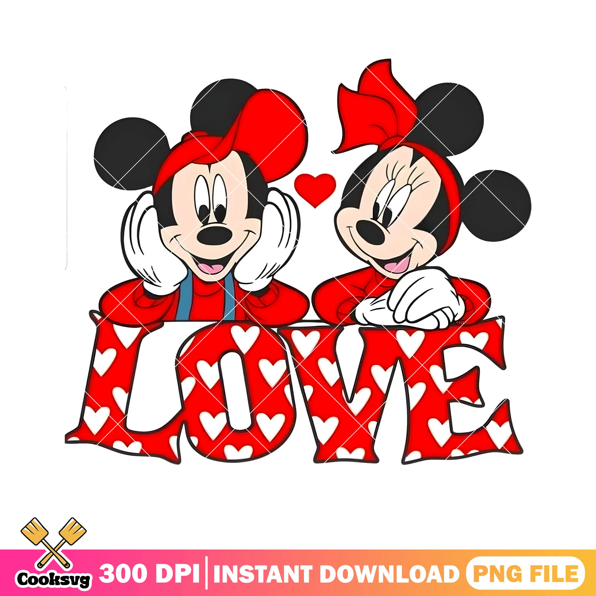 My love disney characters png, minnie mouse png, mickey mouse png